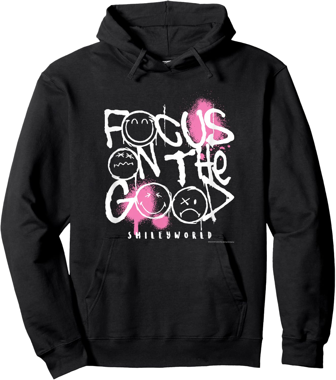 Graffiti Focus On The Good Hoodie - Hoodie | Black
