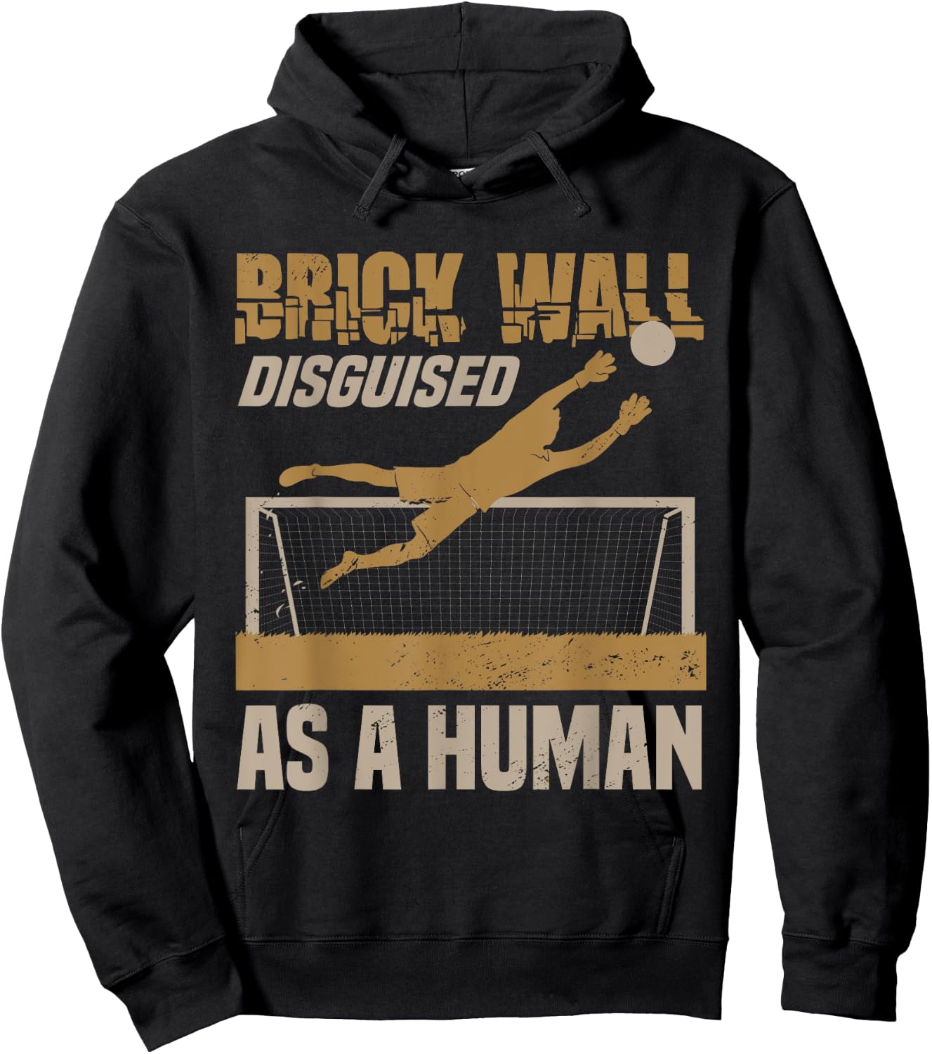Goaltender Soccer Goalie Goalkeeper Hoodie - Hoodie | Black