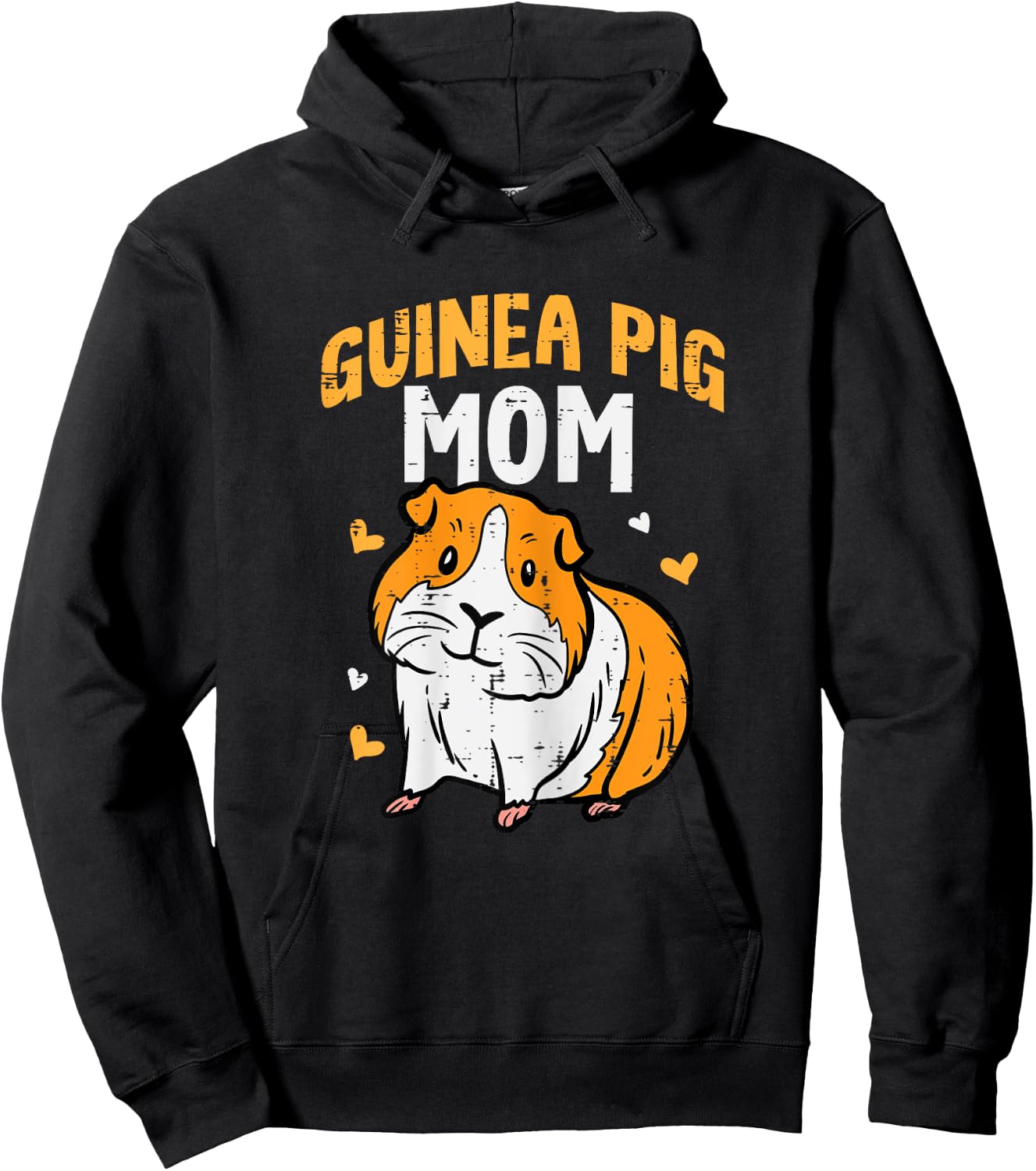 Guinea Pig Mom Cute Cavy Mama Mommy Mothers Day Animal Women Hoodie - Hoodie | Black