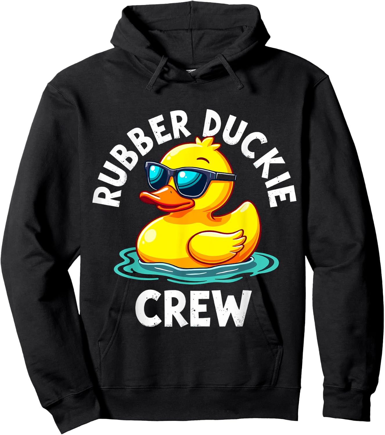 Rubber Duckie Crew Hoodie - Hoodie | Black