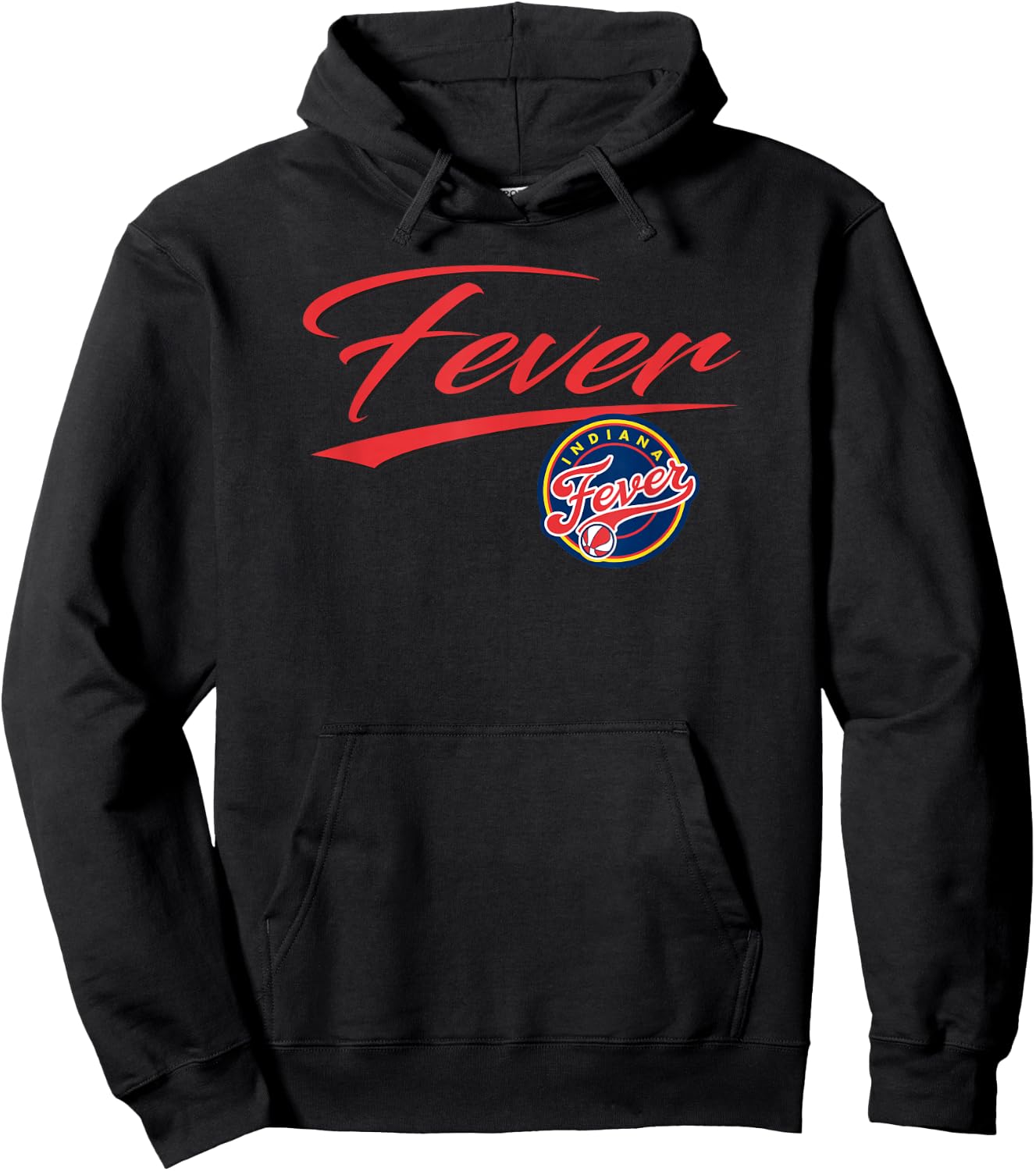 WNBA Indiana Fever Officially Licensed Hoodie - Hoodie | Black