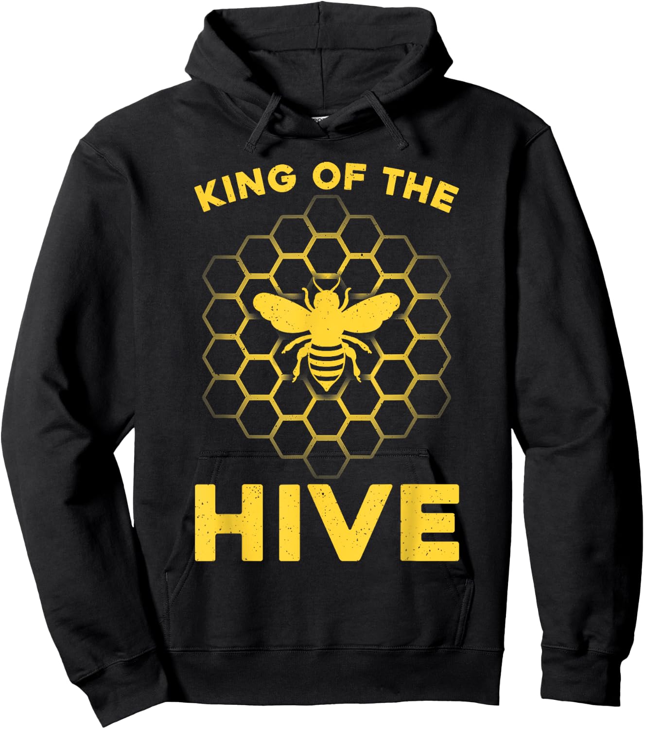 Funny Beekeeper Art Dad Bee Hive Honey Beekeeping Hoodie - Hoodie | Black