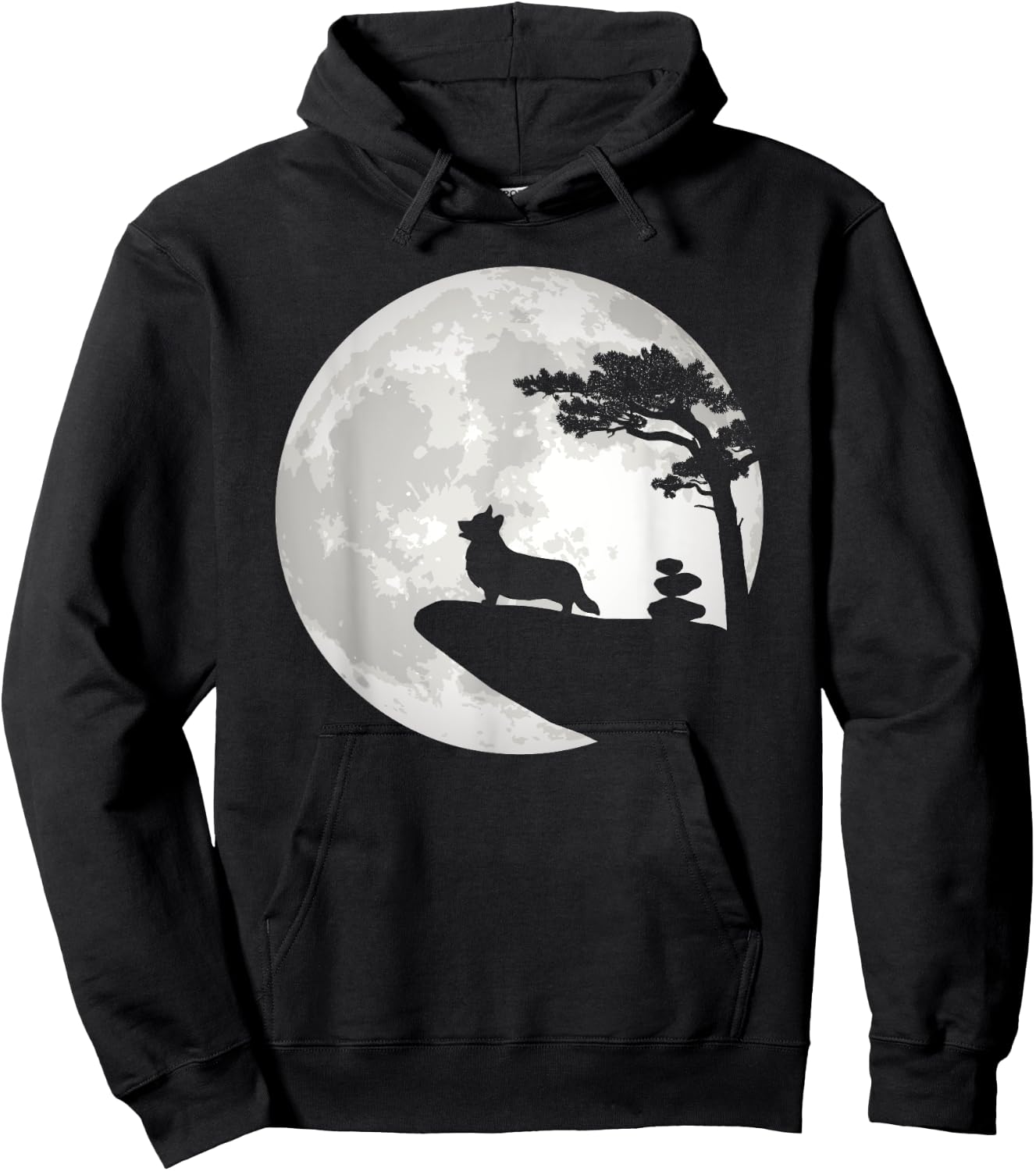 Funny & Cute Corgi Dog - Corgi Lover - Pembroke Welsh Corgi Hoodie - Hoodie | Black