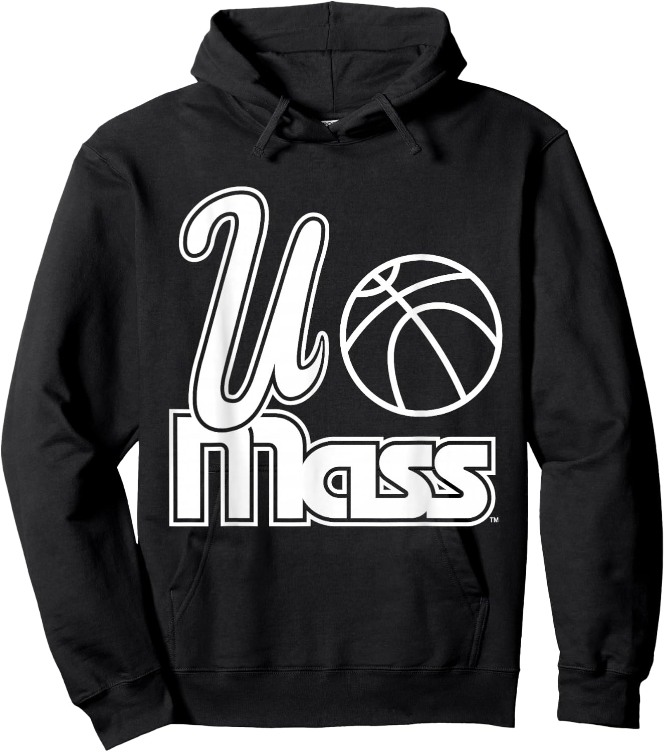 UMass Minutemen | Official NCAA Merch | UMASVIN1009B Hoodie - Hoodie | Black