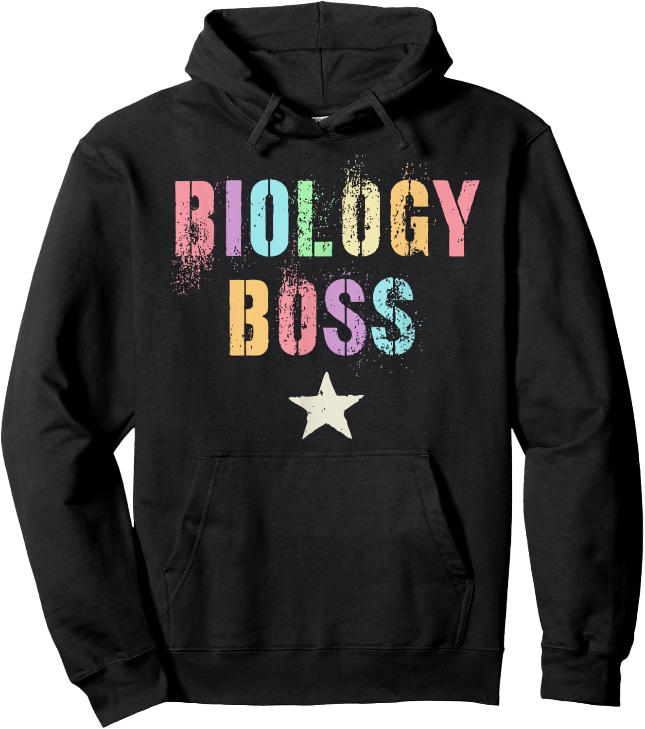 Cute BIOLOGY BOSS Life Science Teacher School Organism STEM Men Women Hoodie - Hoodie | Black