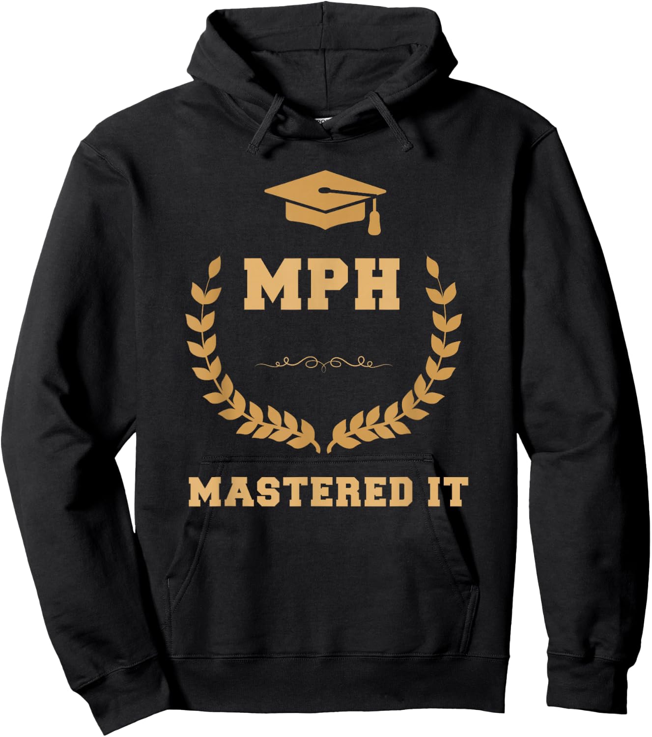 Masters Degree Public Health Graduation Hoodie - Hoodie | Black
