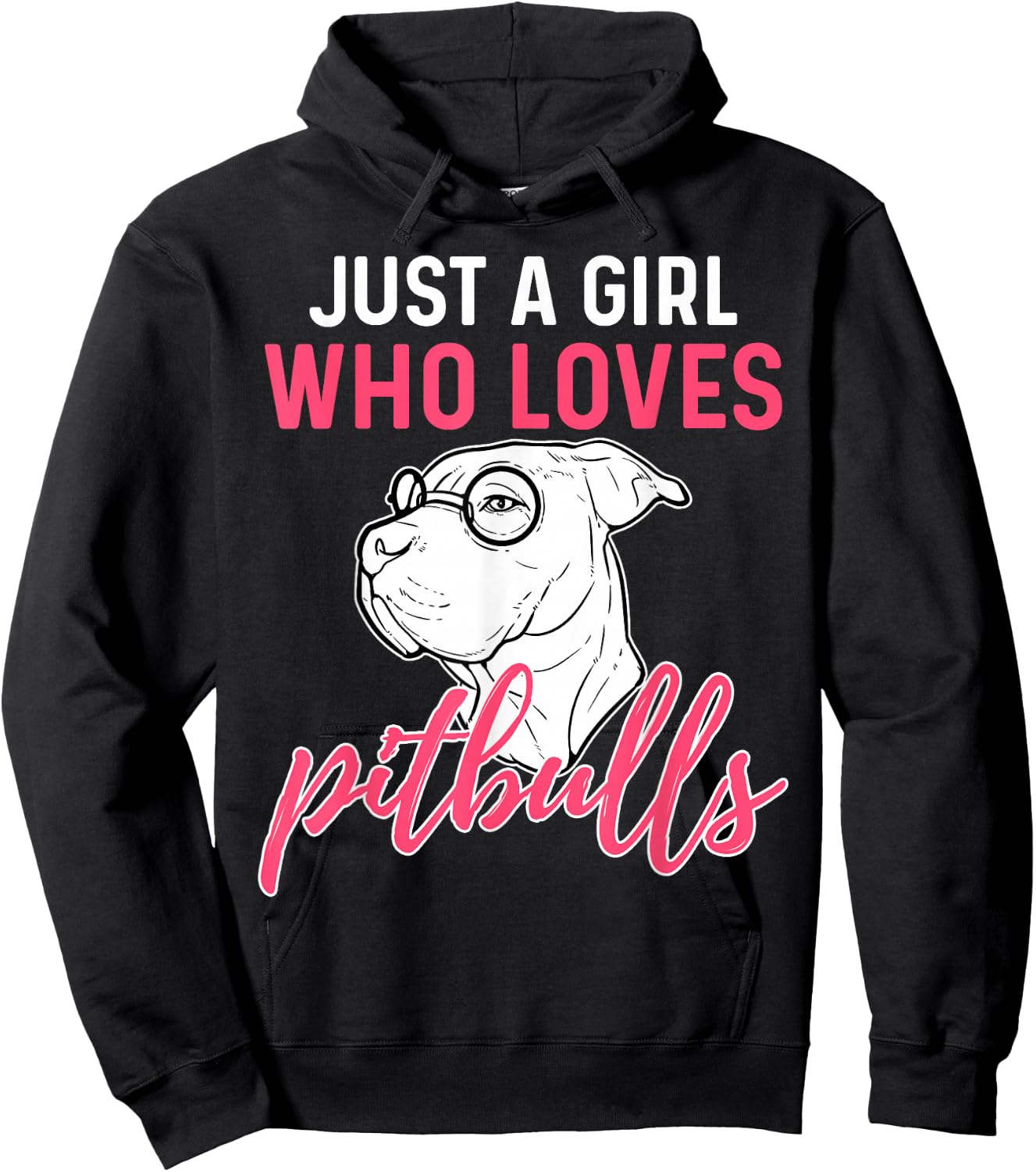 Pitbull Hoodie - Hoodie | Black