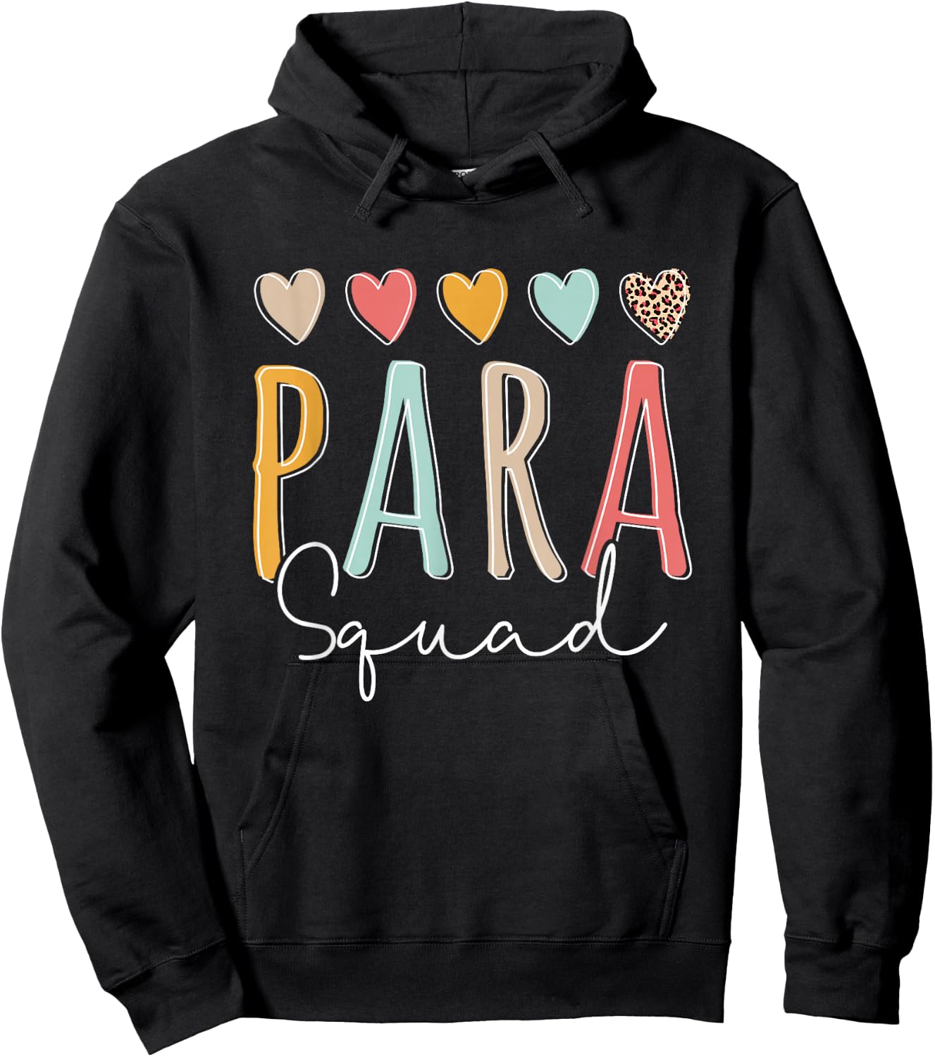 para Squad Paraprofessional Hoodie - Hoodie | Black