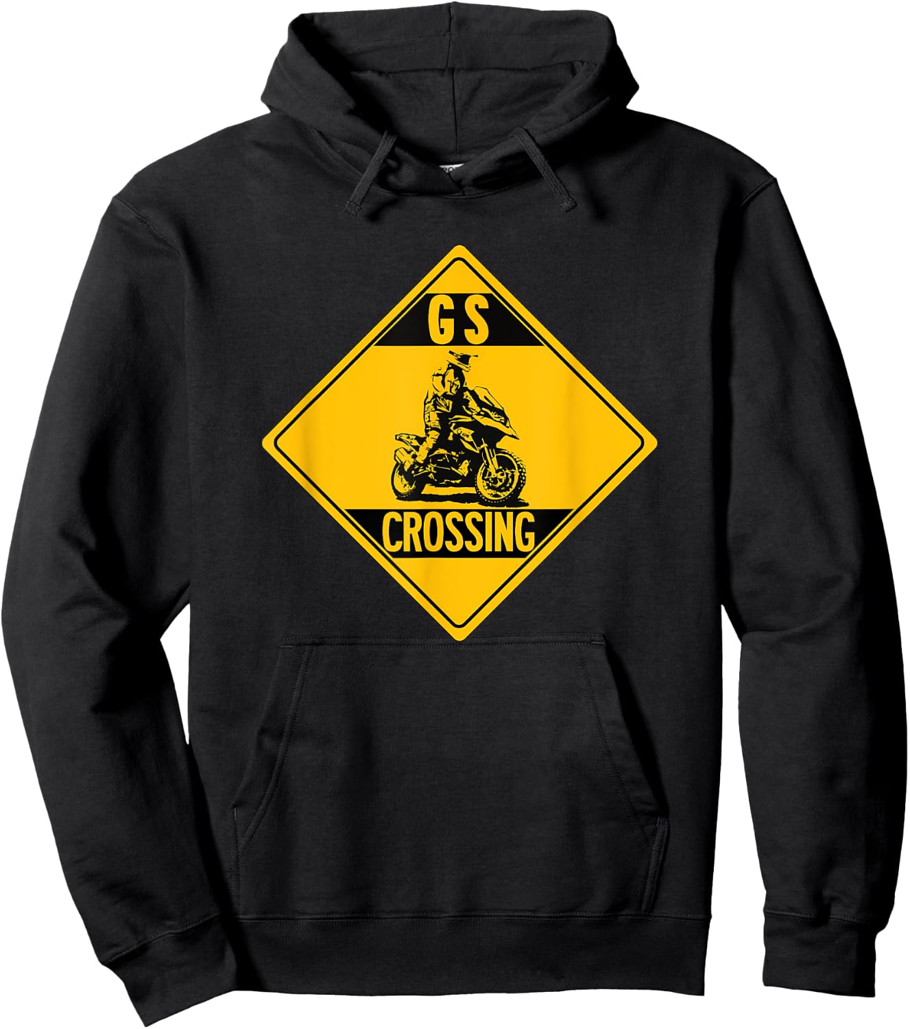 Enduro Motorcycle Designs R1200GS Enduro GS - Men's Black Classic Fit Short Sleeve - Motorcycle Themed - Gift - All Seasons - 1 Count - Size Small Hoodie - Hoodie | Black