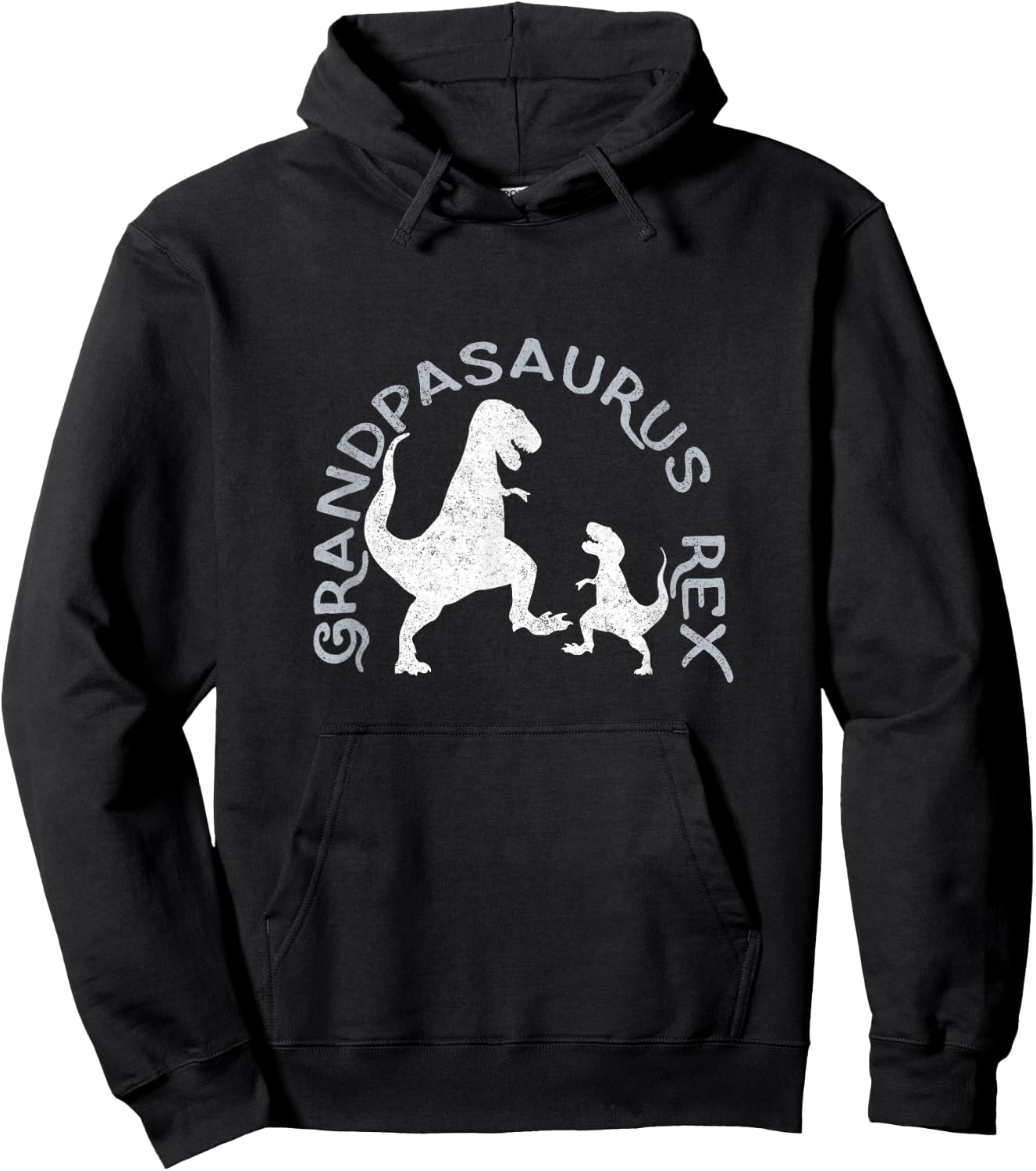 Grandpasaurus Rex Grandpa Saurus shirt Hoodie - Hoodie | Black