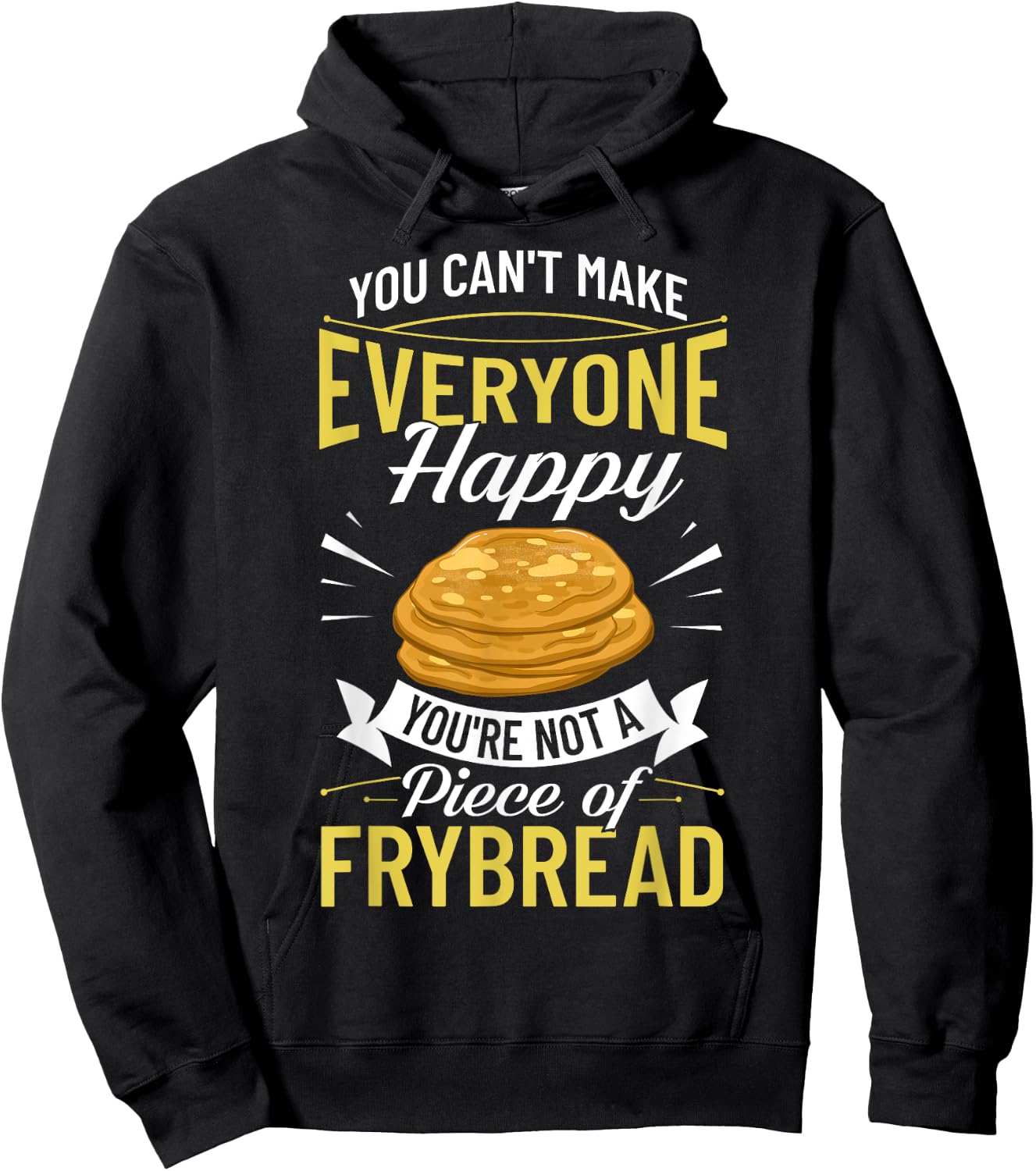 Frybread Fry Bread Indian Taco Native American Hoodie - Hoodie | Black