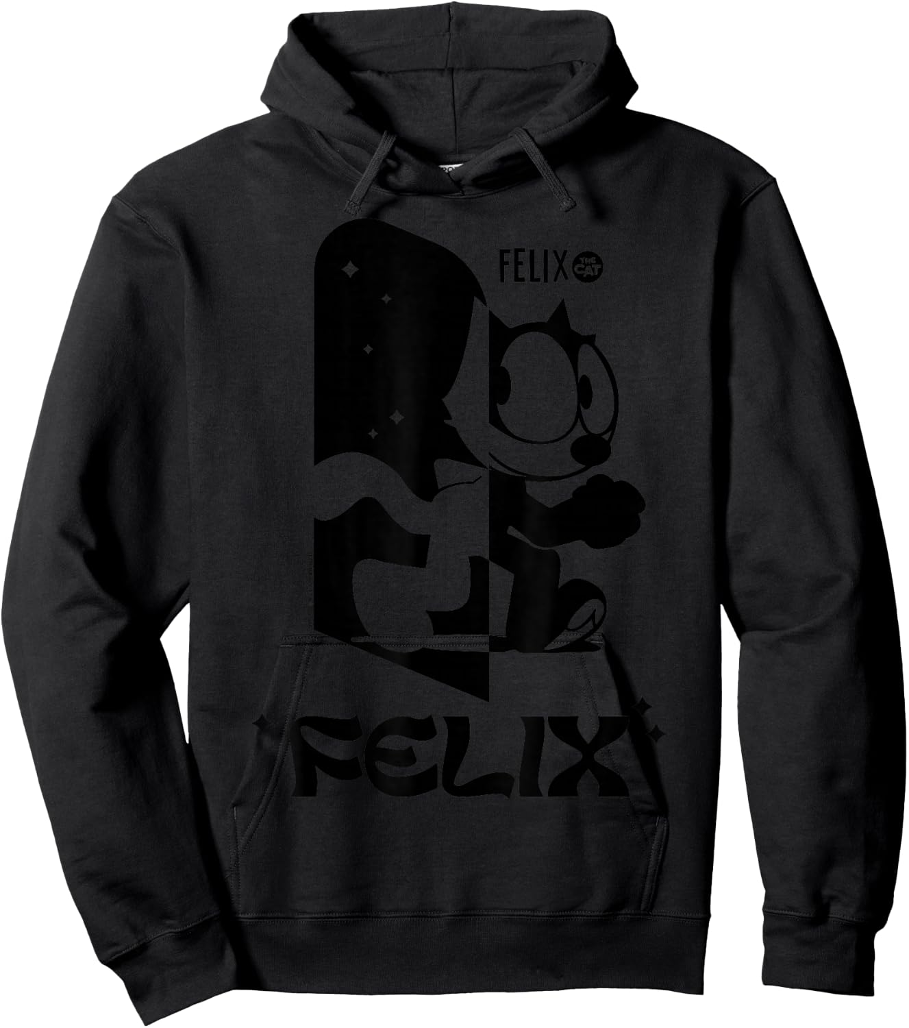 Felix The Cat Night and Day Hoodie - Hoodie | Black