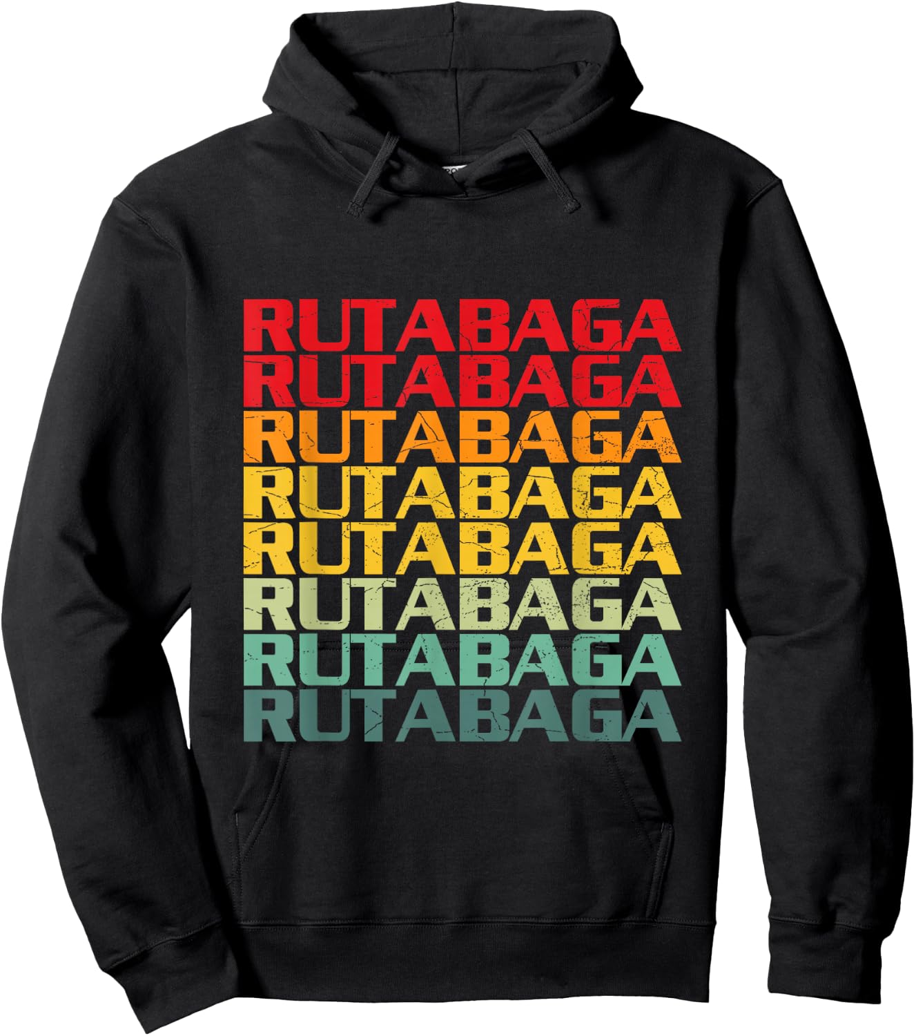 RUTABAGA Quote for a Rutabagas lover Hoodie - Hoodie | Black