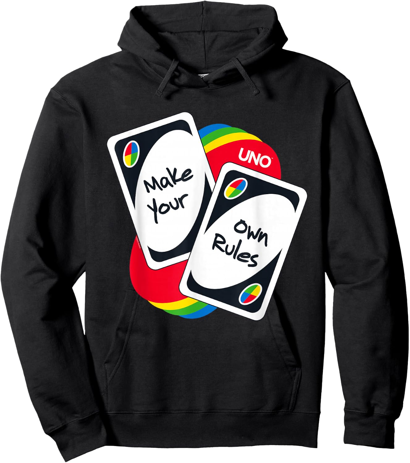 UNO - Make Your Own Rules Hoodie - Hoodie | Black