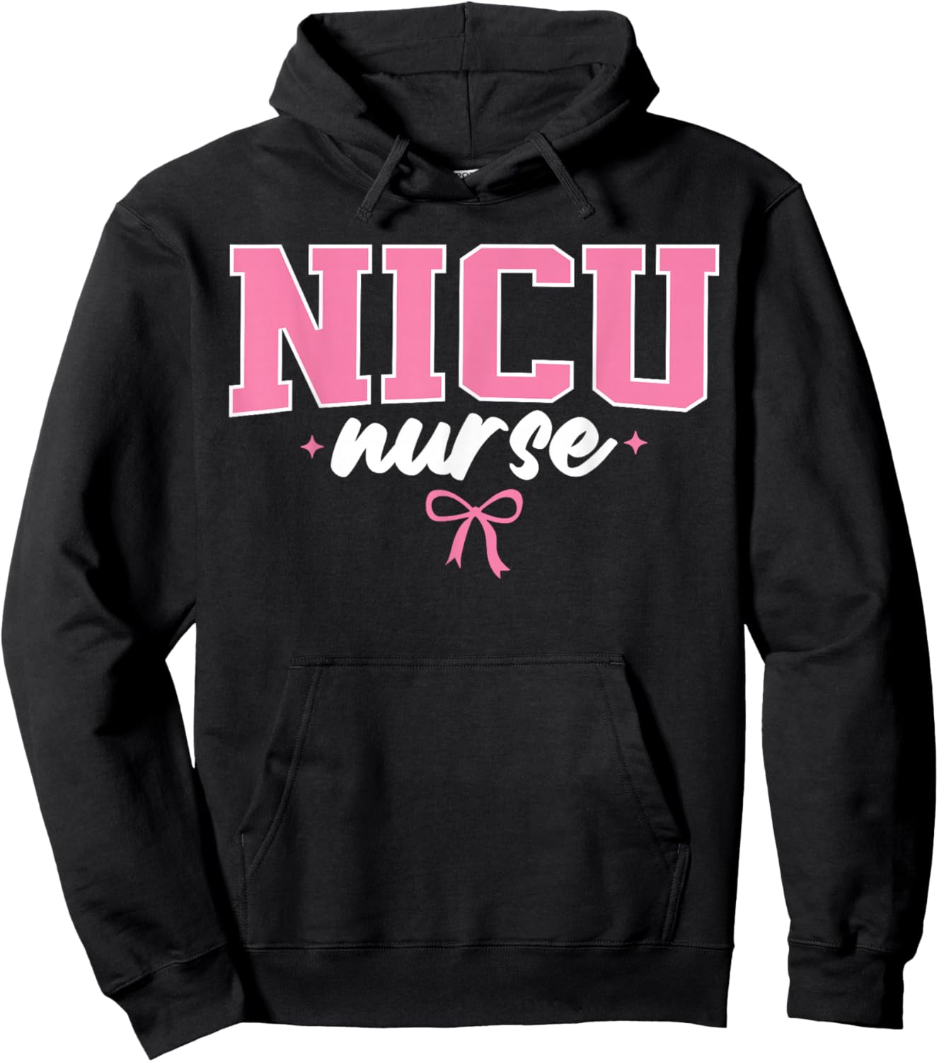 NICU Nurse Neonatal Intensive Care Unit Nursing Hoodie - Hoodie | Black