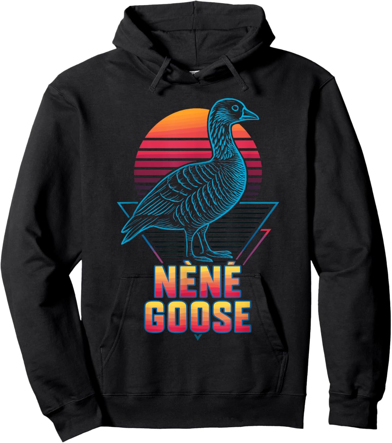 Nene Goose Retro Hoodie - Hoodie | Black