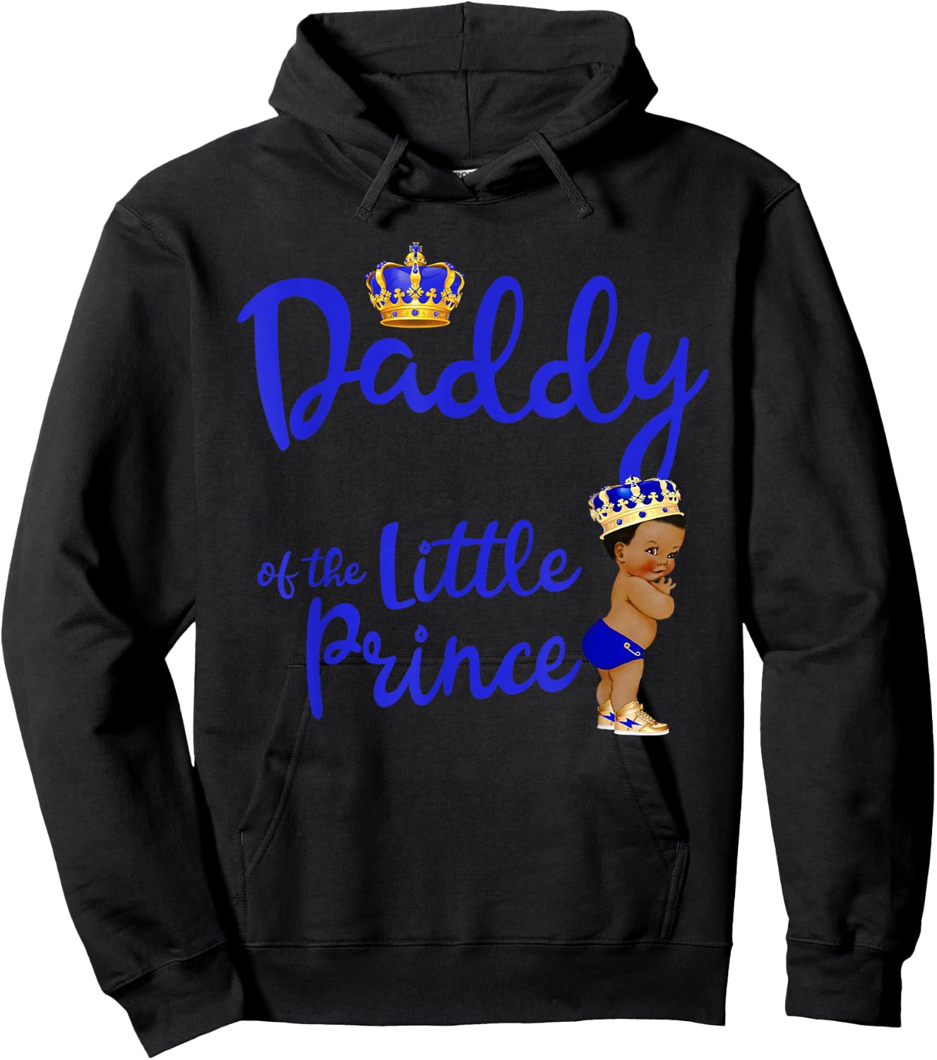 Best Birthday Clothes For Family Members - Daddy Of The Birthday Prince Boy Bday Party Idea - Black -Child Classic Fit Short Sleeve - Small Hoodie - Hoodie | Black