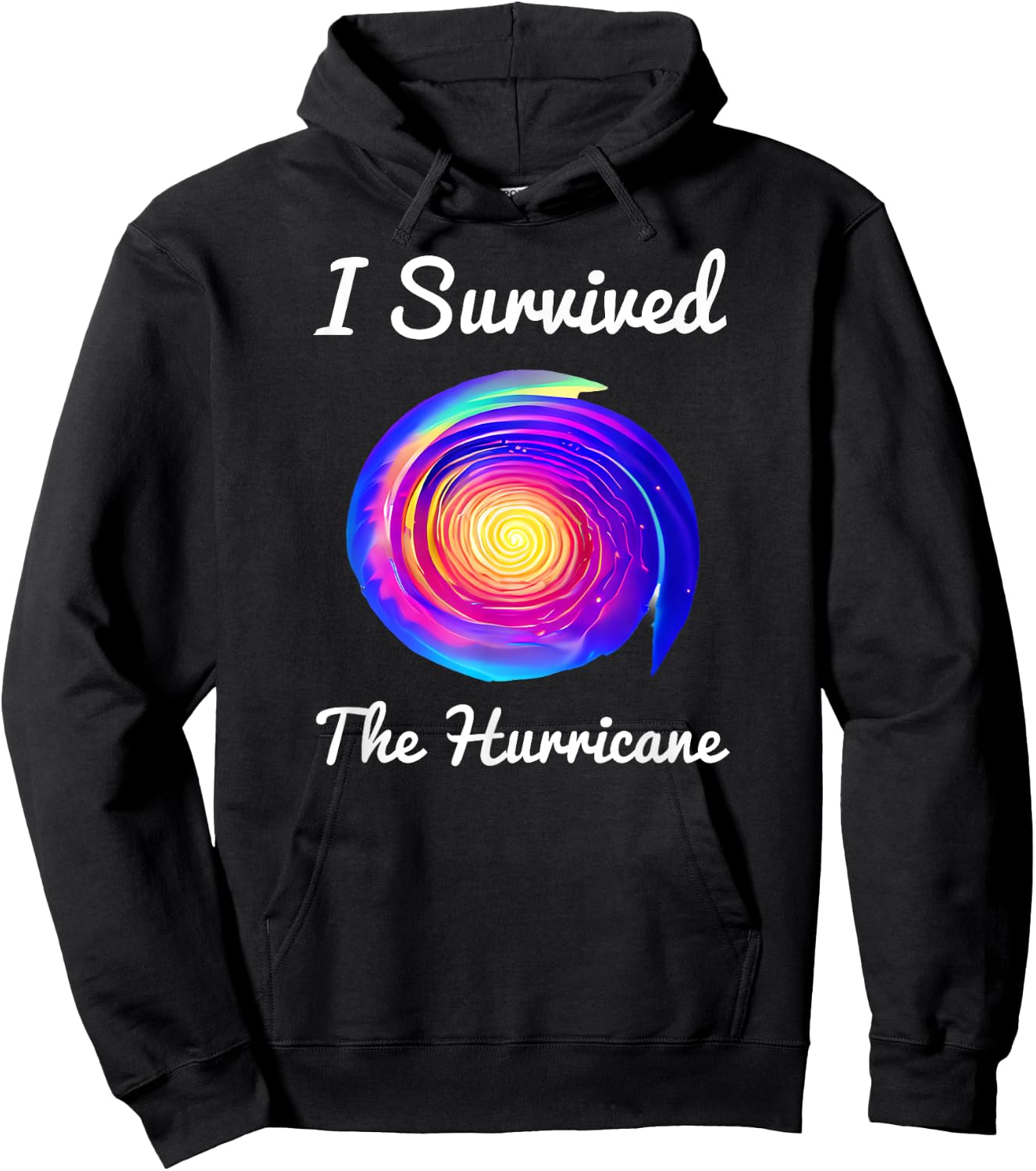 I Survived The Hurricane Hoodie - Hoodie | Black