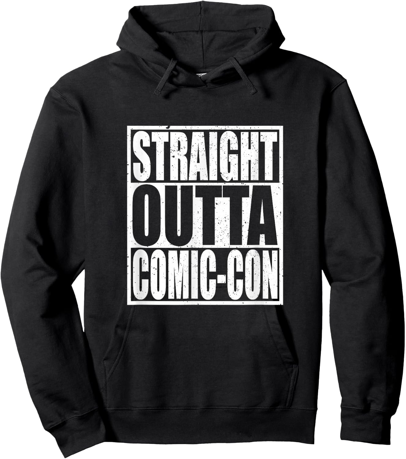 Straight Outta Comic-Con Anime Lover Cosplay Hoodie - Hoodie | Black