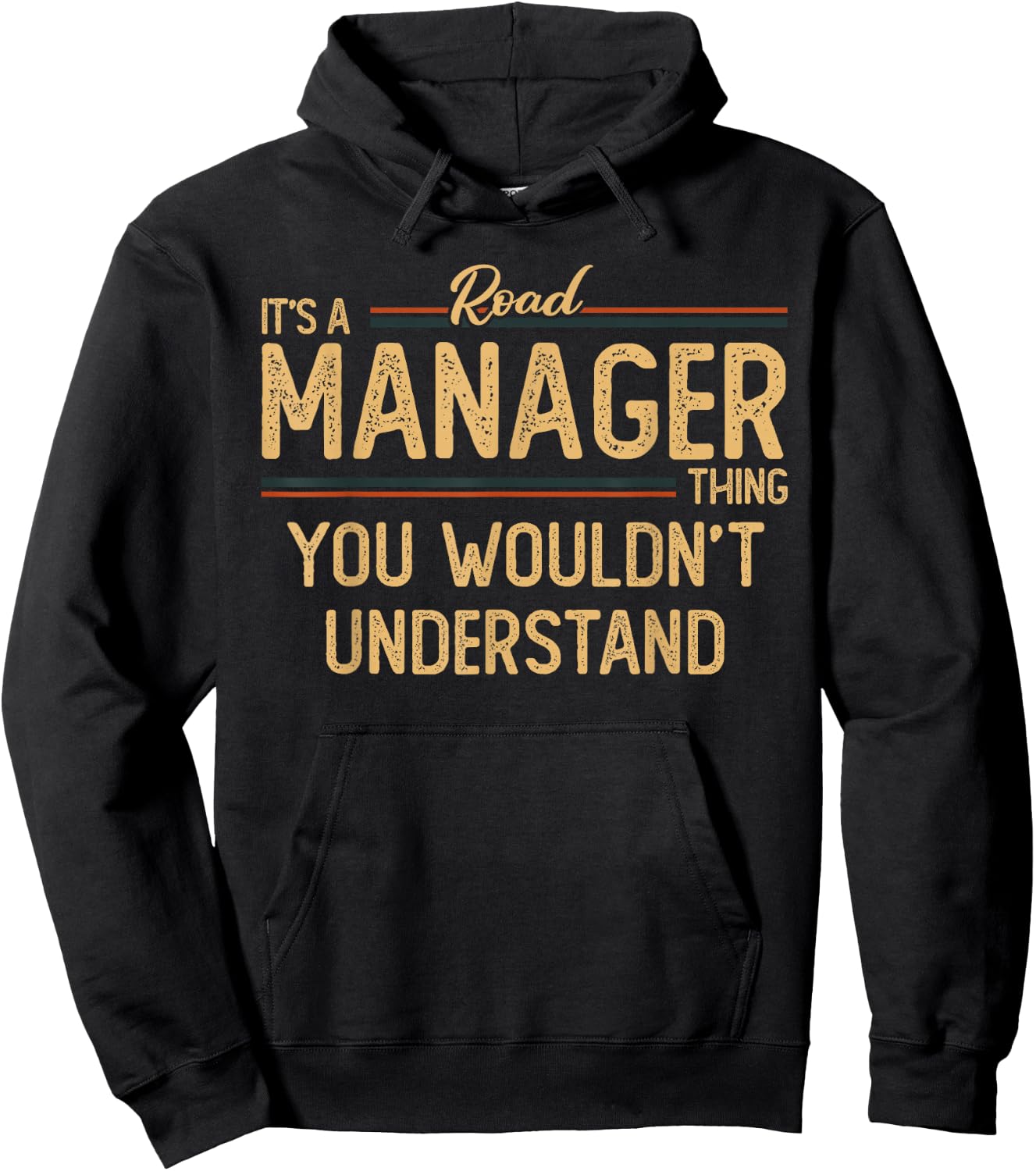 Road Manager Hoodie - Hoodie | Black