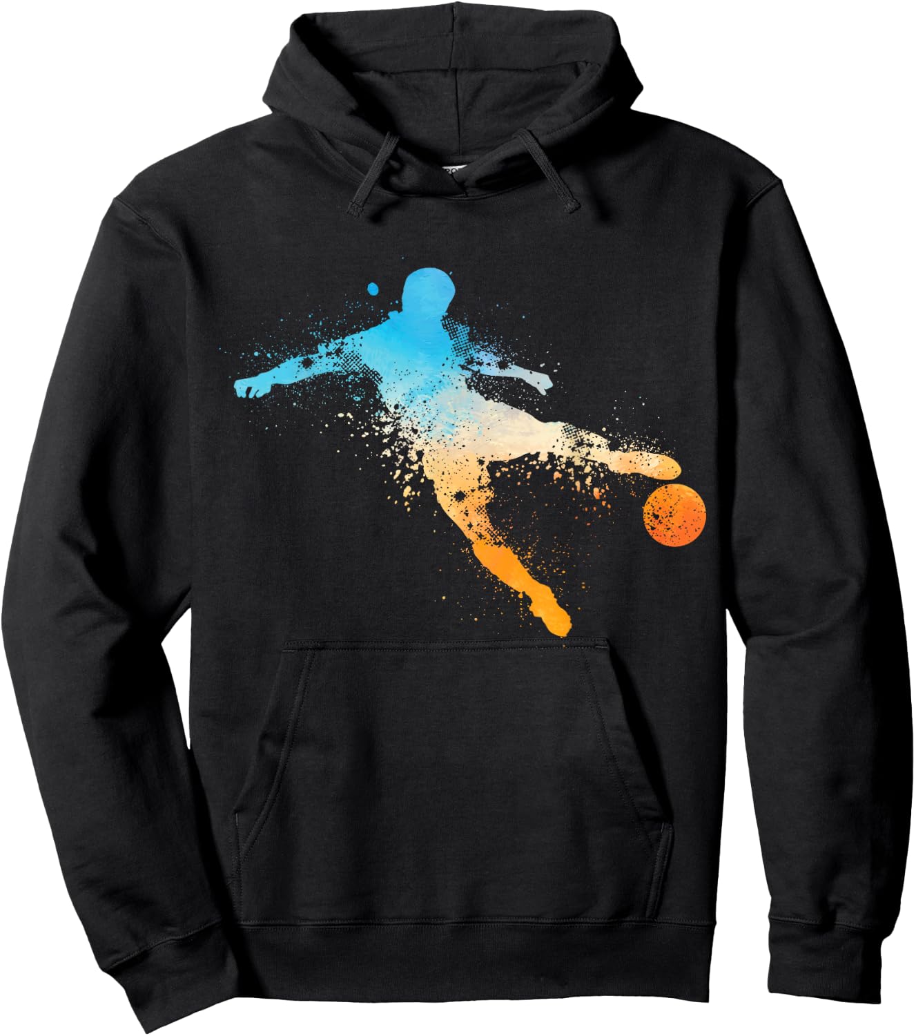 Soccer Splash Soccer Essentials for Boys Soccer Player Hoodie - Hoodie | Black