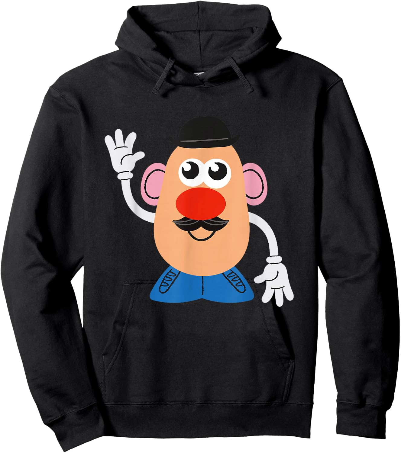 Mrs Potato Head Wave Hoodie - Hoodie | Black