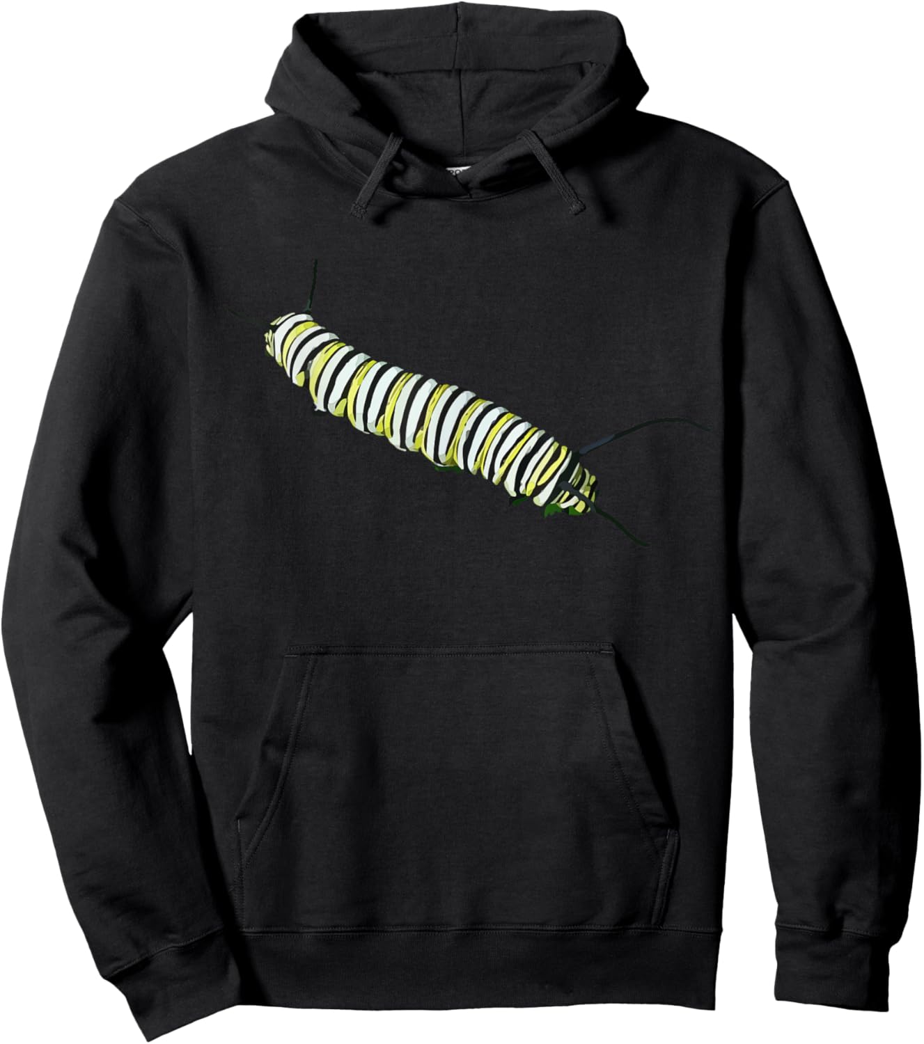 Monarch Caterpillar Monarch Caterpillar Shirt Hoodie - Hoodie | Black