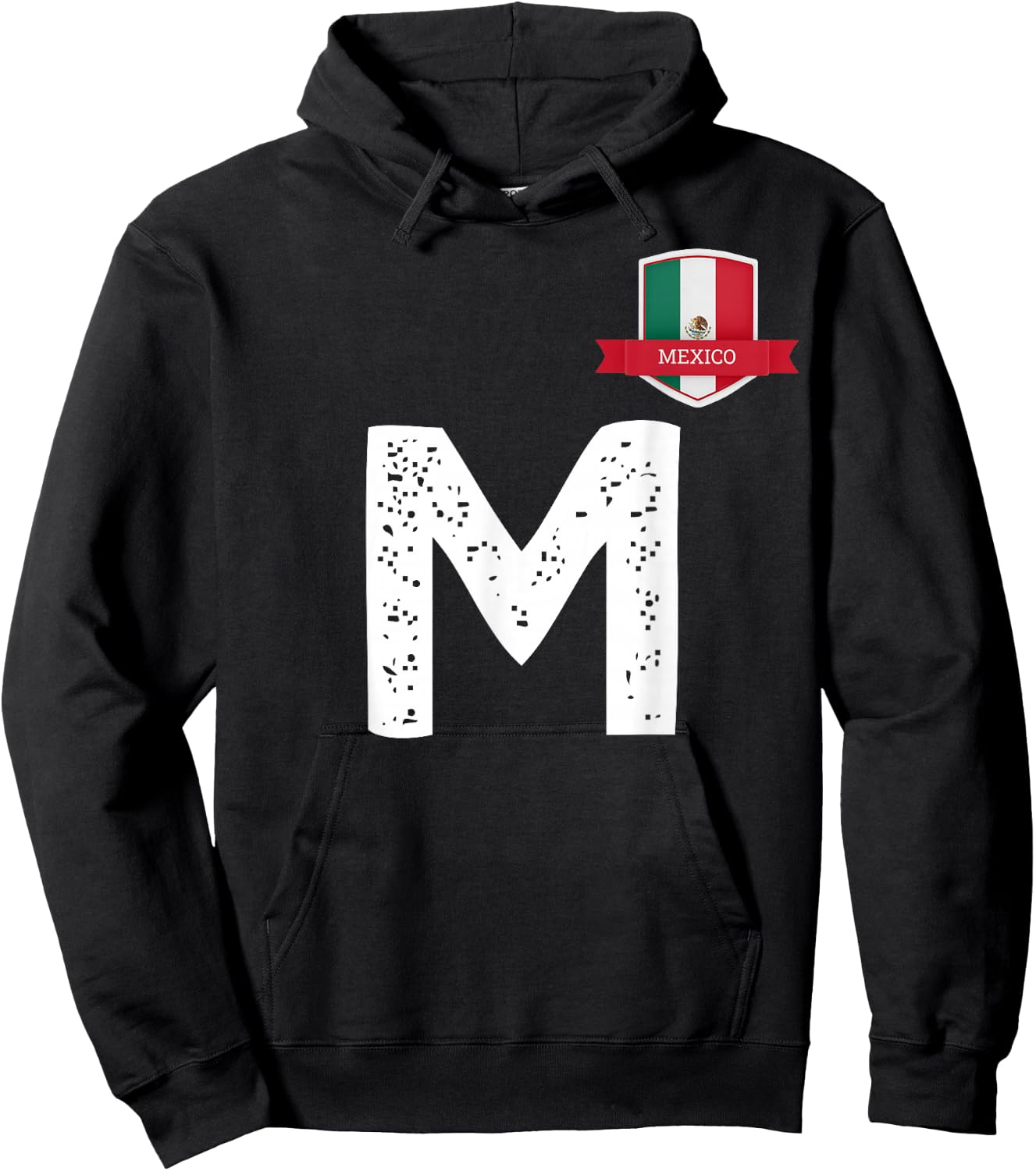 Mexico Human Flag M Mexican Mexico Hoodie - Hoodie | Black