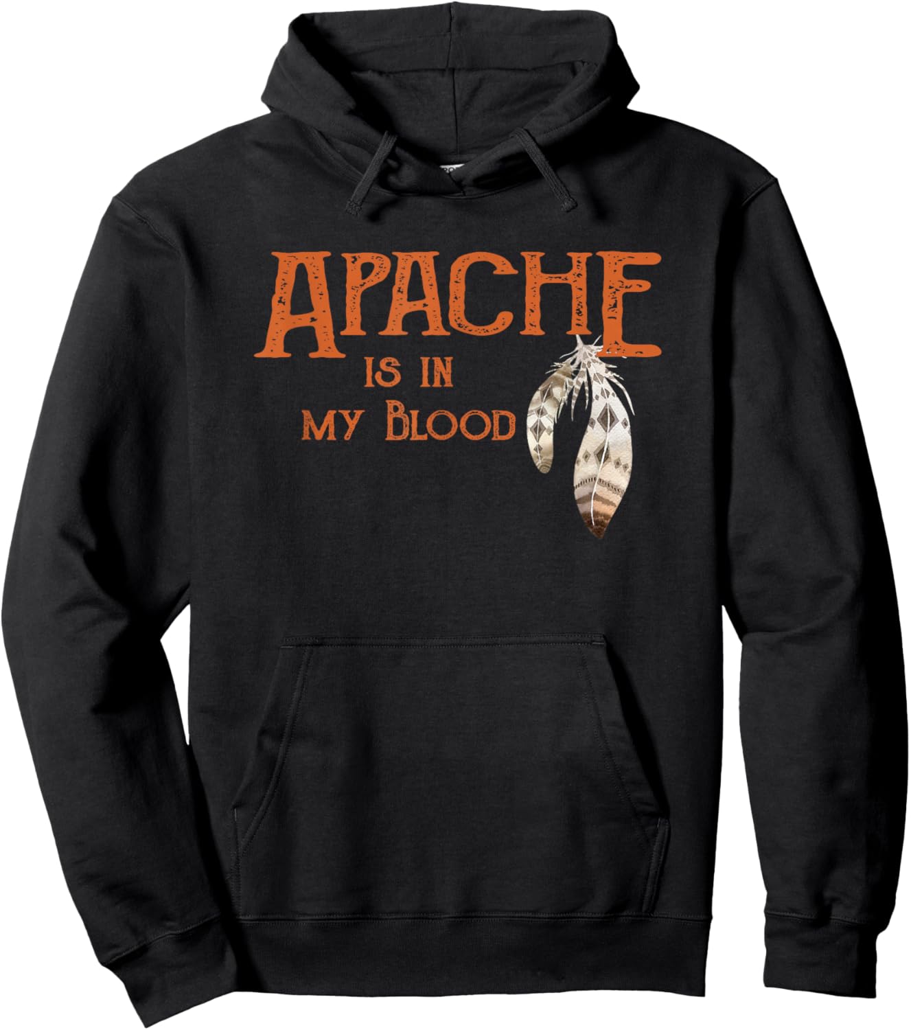 Apache is in My Blood Hoodie - Hoodie | Black