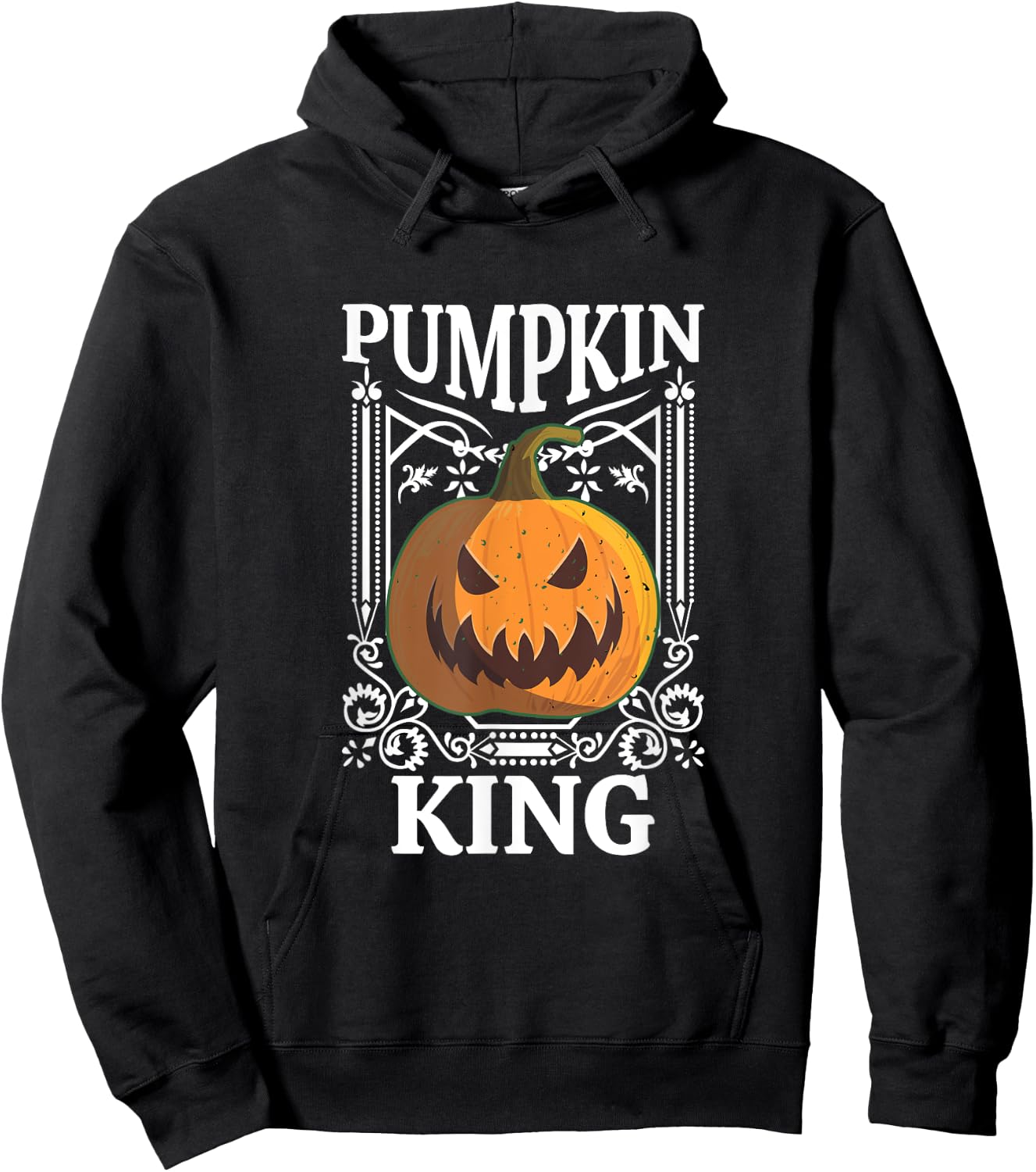 Halloween Pumpkin King Halloween Costume Trick Or Treat Hoodie - Hoodie | Black