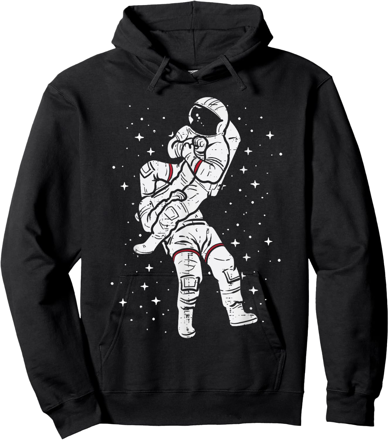 Astronaut Jiu Jitsu Funny Jujitsu Bjj Space Men Women Kids Hoodie - Hoodie | Black