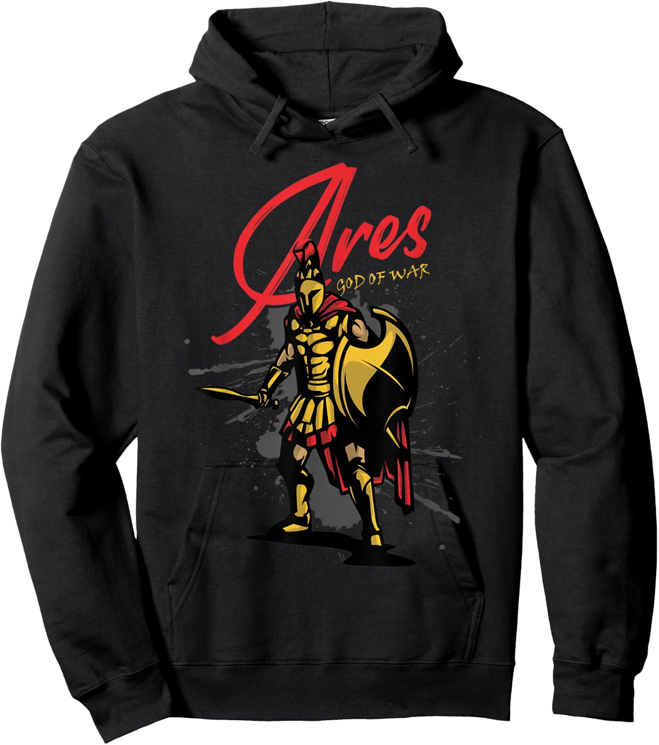 Greek Mythology or Ares God of War or Ancient Greek God Hoodie - Hoodie | Black
