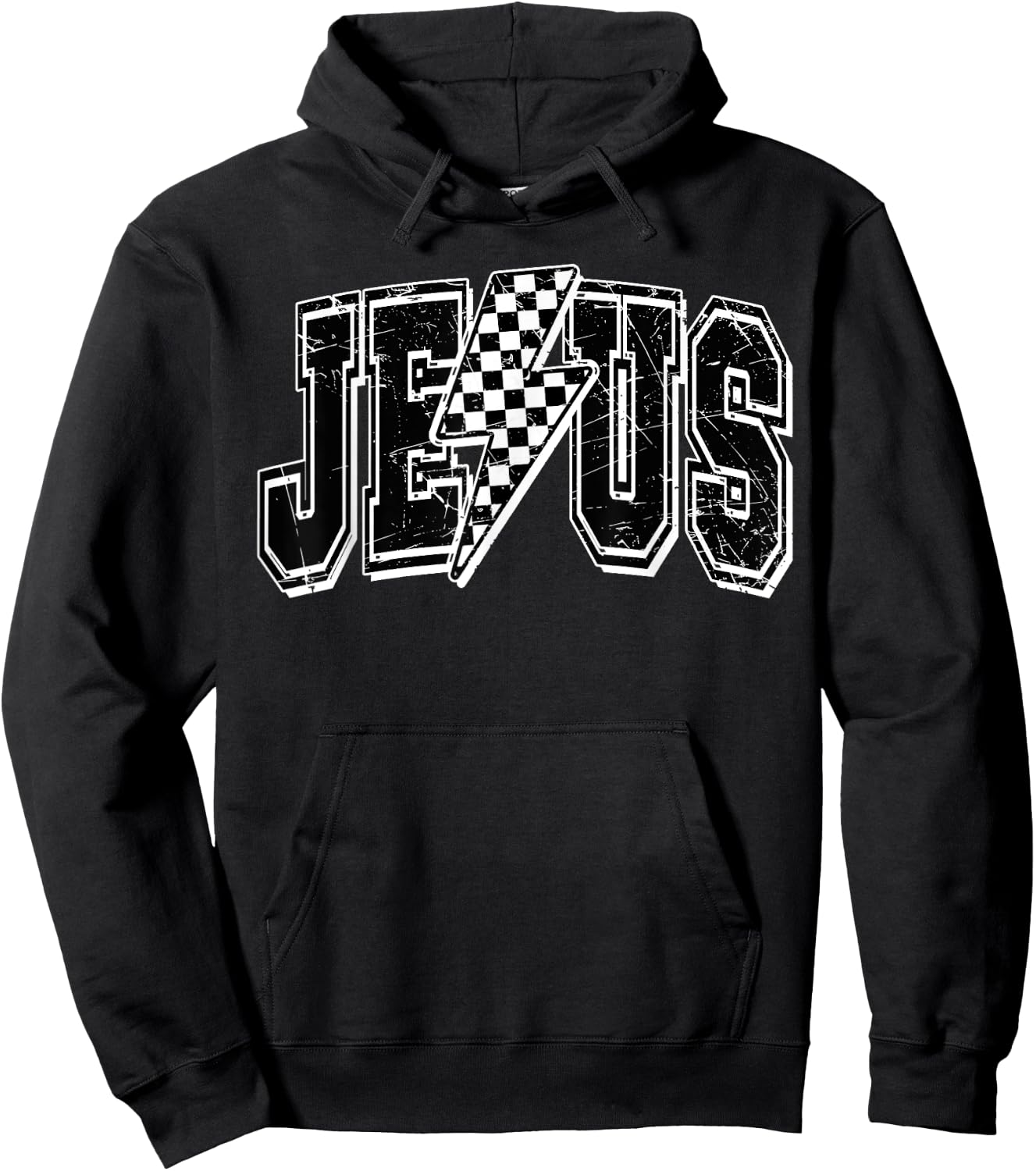 Funny Groovy Christian Faith Religious Hoodie - Hoodie | Black