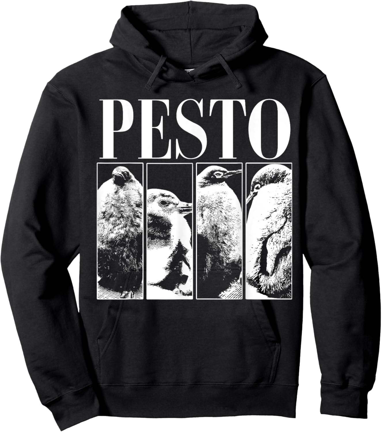 Pesto The Penguin Cute Baby Pesto For Animals Penguin Lovers Hoodie - Hoodie | Black