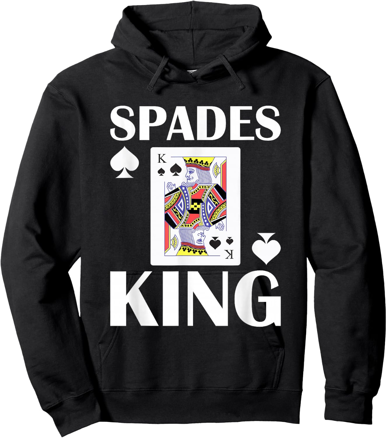 Spades Card Game Card Player Hoodie - Hoodie | Black