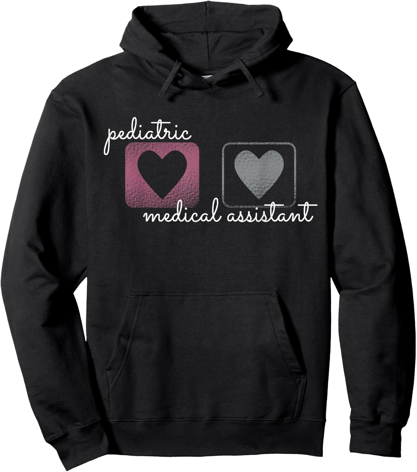 Pediatric Medical Assistant Pediatric MA Oncology Cardiology Hoodie - Hoodie | Black