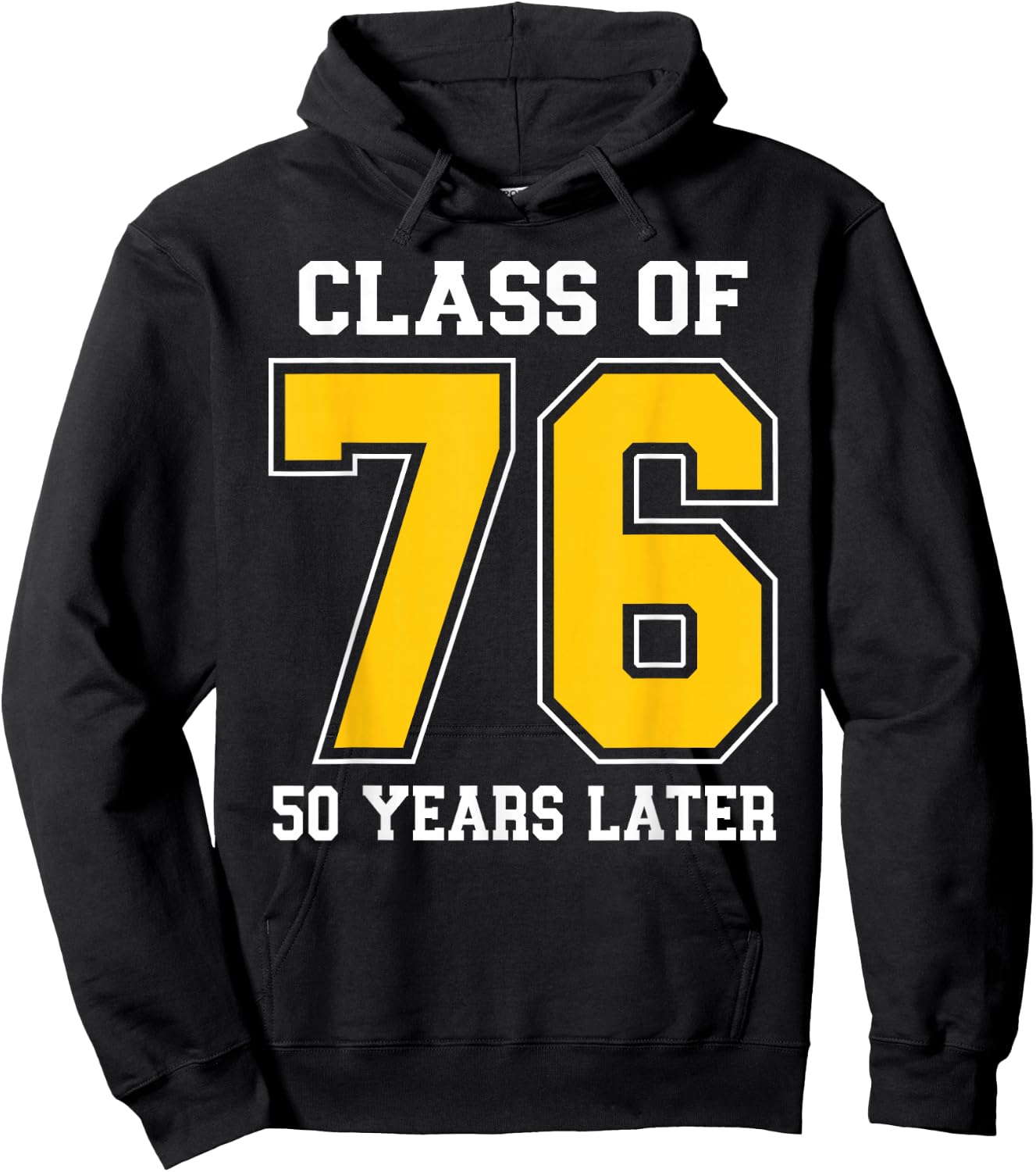 Varsity Class of 1976 Reunion Classmates High School Party Hoodie - Hoodie | Black