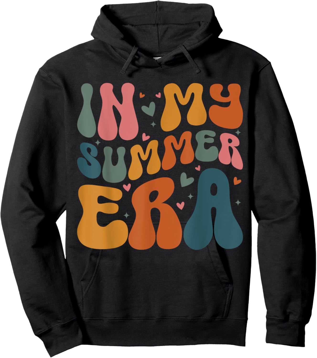 In My Summer Era Happy Last Day of School Teacher Kids Hoodie - Hoodie | Black