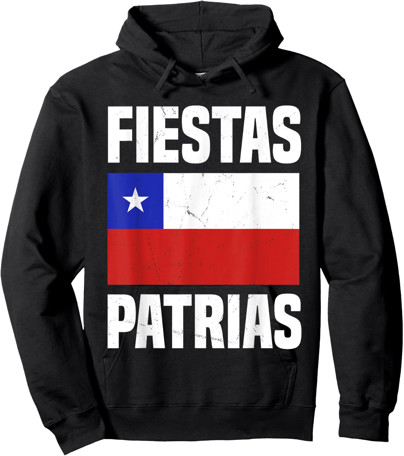 Fiestas Patrias Chilean Flag Chile Independence Day Hoodie - Hoodie | Black