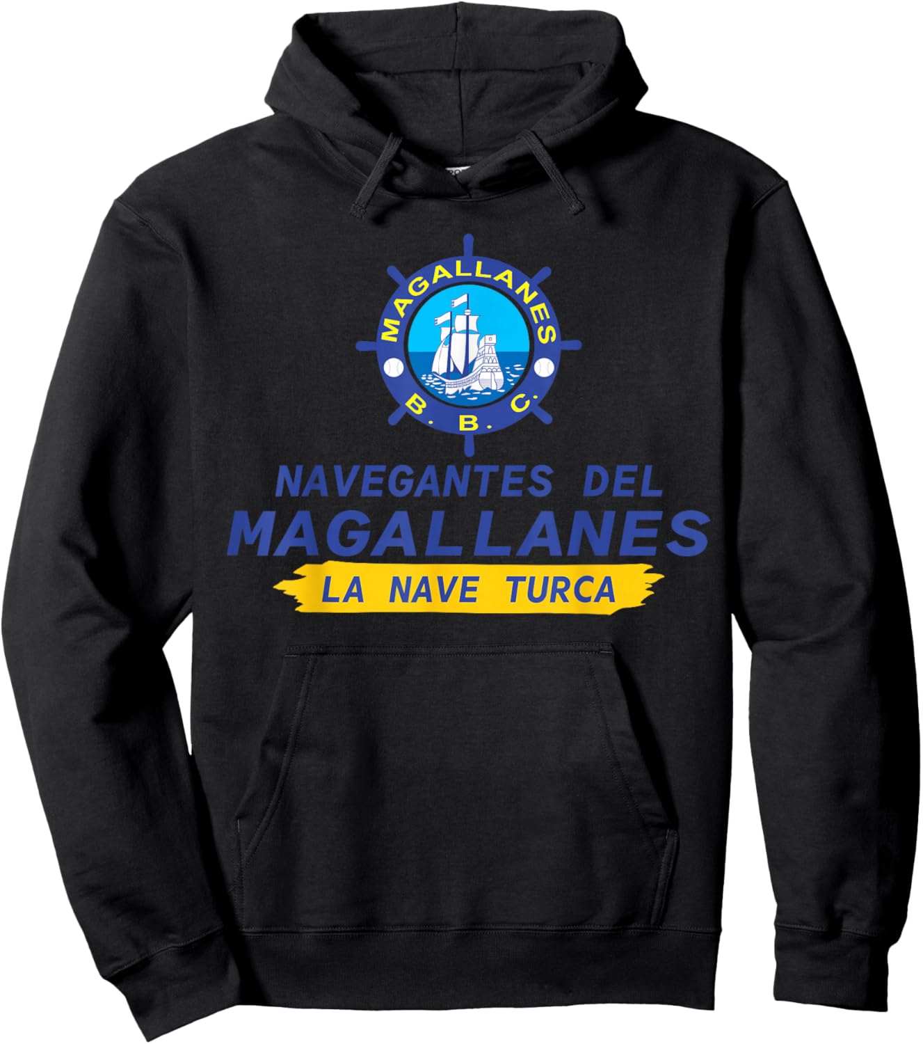 Orgullo Magallanero: Apoya a los Navegantes del Magallanes Hoodie - Hoodie | Black