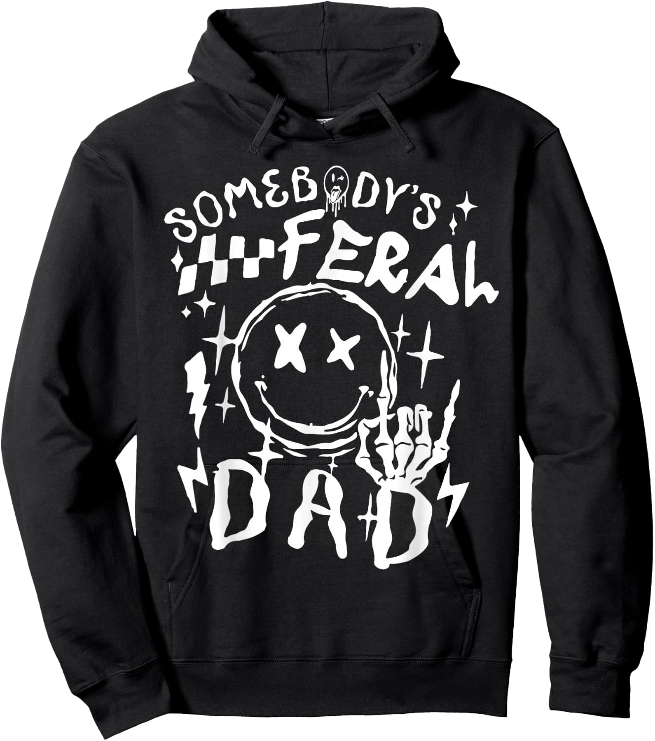 Somebodys-feral-dad Hoodie - Hoodie | Black