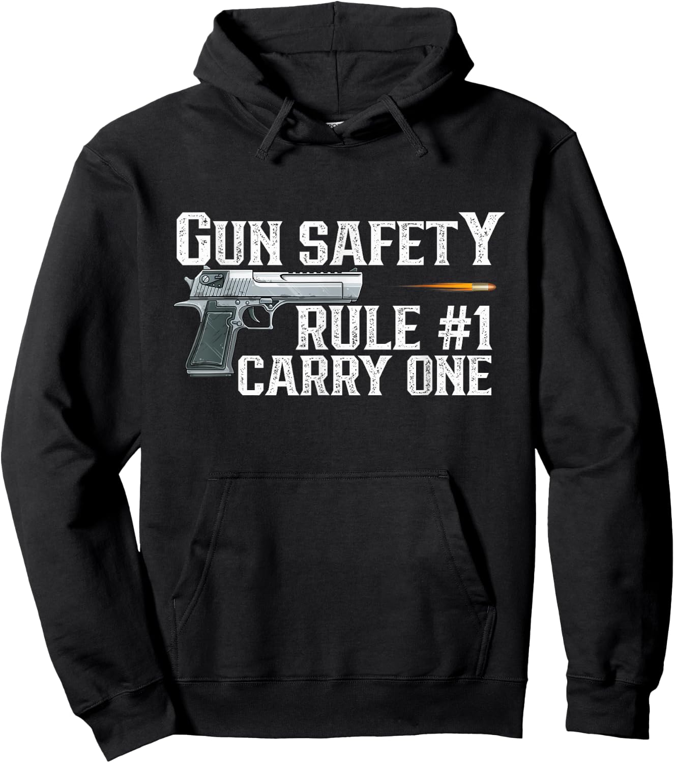 2nd Amendment Gun Safety Rule 1 is Carry One Hoodie - Hoodie | Black