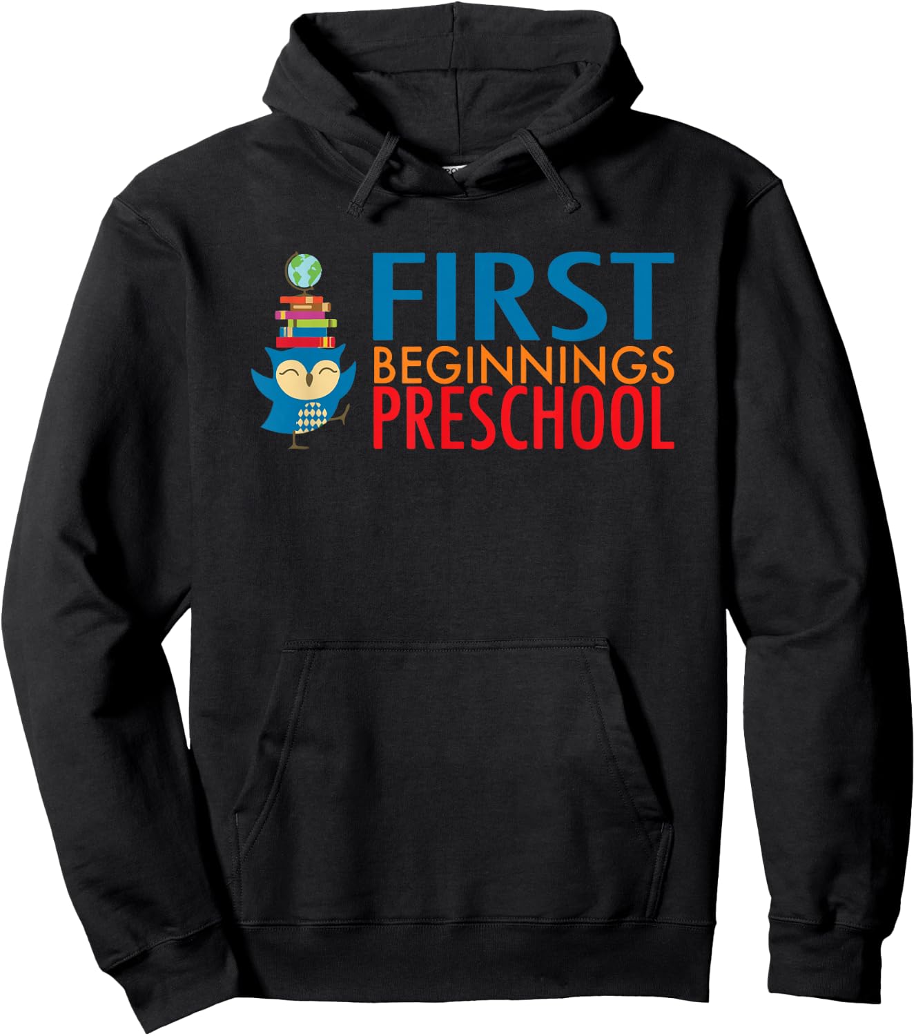 First Beginnings Preschool Hoodie - Hoodie | Black