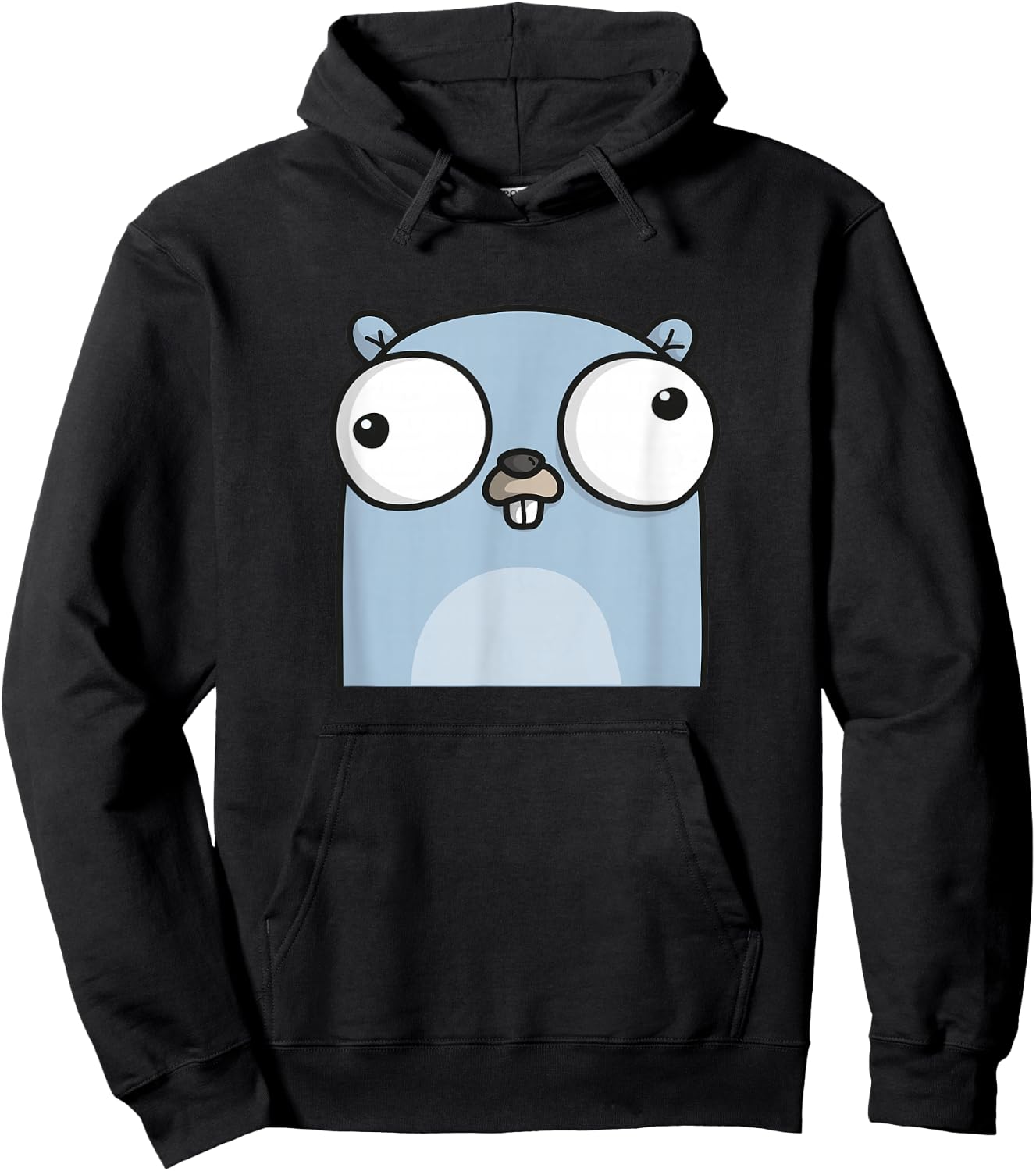 Golang Gopher Programmer Hoodie - Hoodie | Black