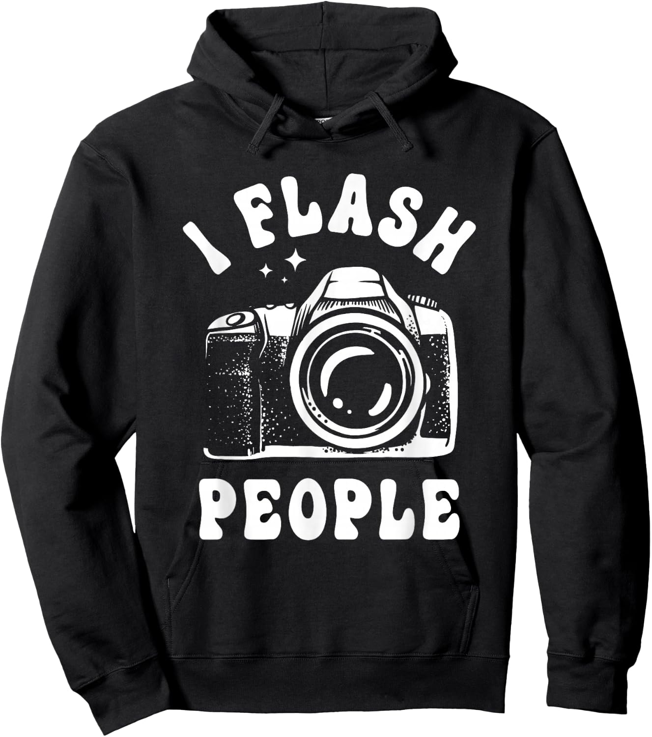 Photography Lover I Flash People Funny Camera Photographer Hoodie - Hoodie | Black
