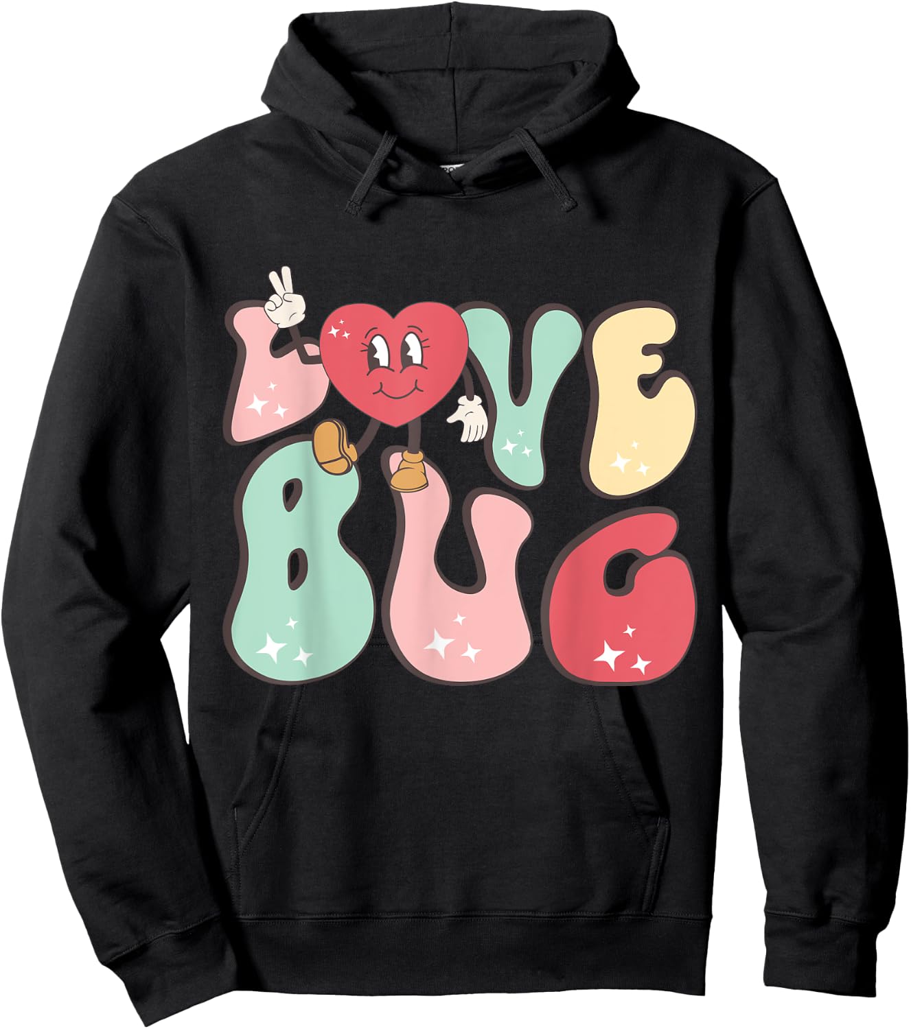 Cute LoveBug Adorable Bug Design Hoodie - Hoodie | Black