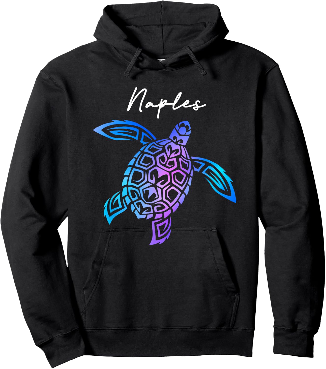 Naples Florida Sea Turtle Vacation Souvenir Boys Girls Hoodie - Hoodie | Black