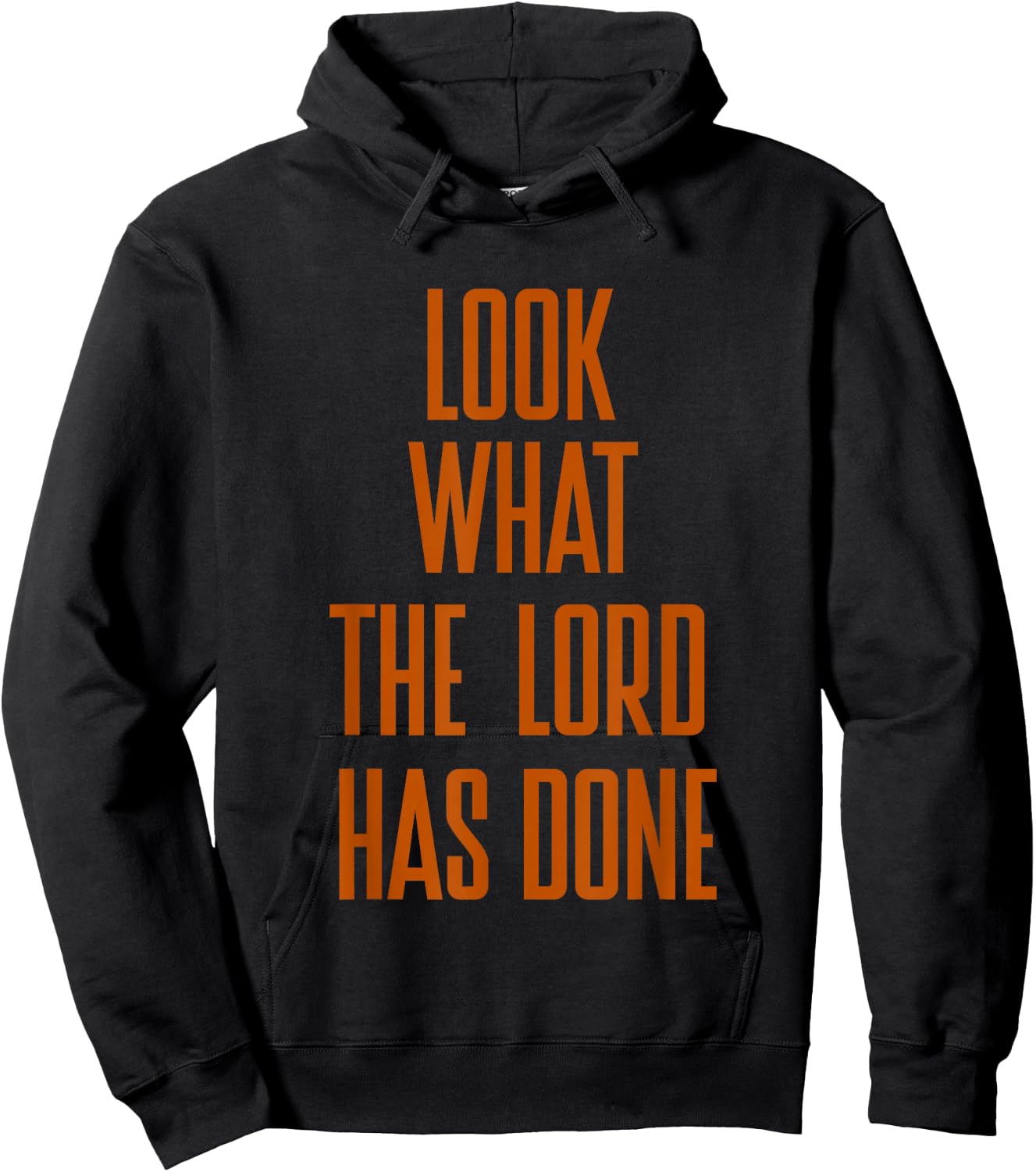 Look What The Lord Has Done Funny Quotes Hoodie - Hoodie | Black