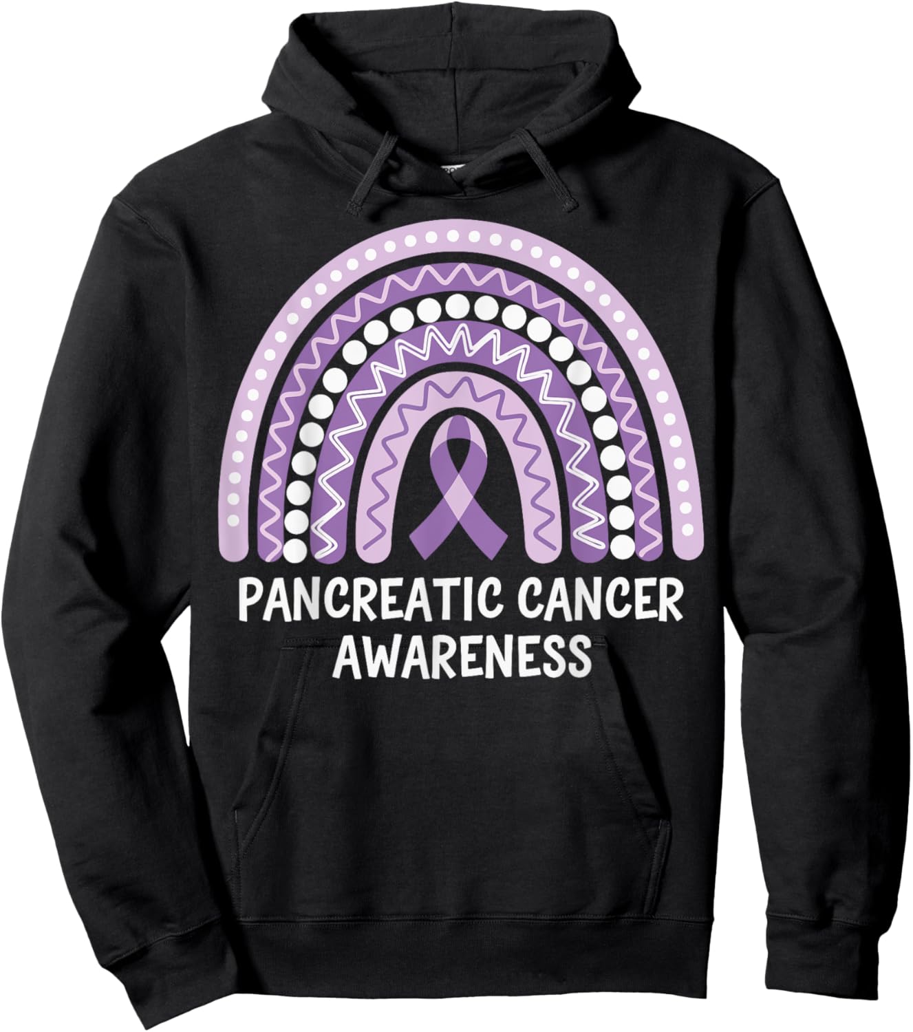 Pancreatic Cancer Awareness Hoodie - Hoodie | Black