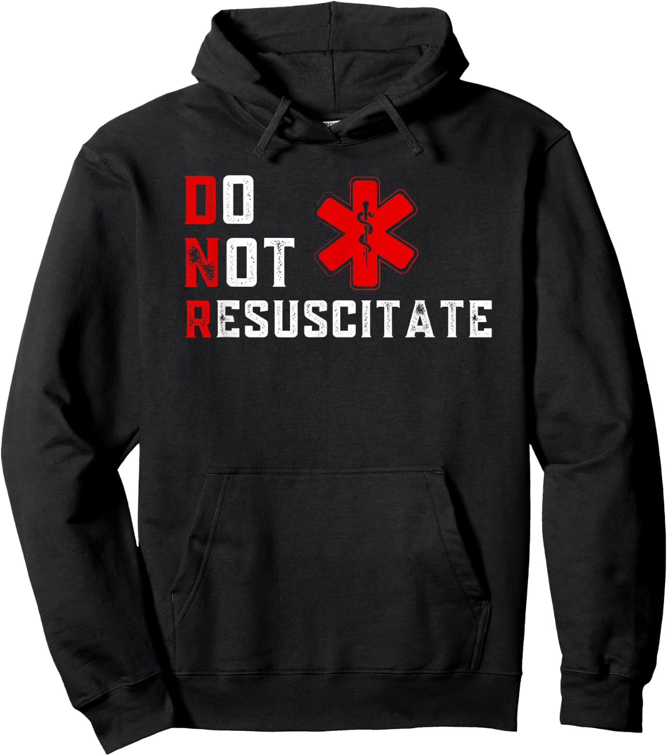 Do Not Resuscitate Signed DNR Hoodie - Hoodie | Black